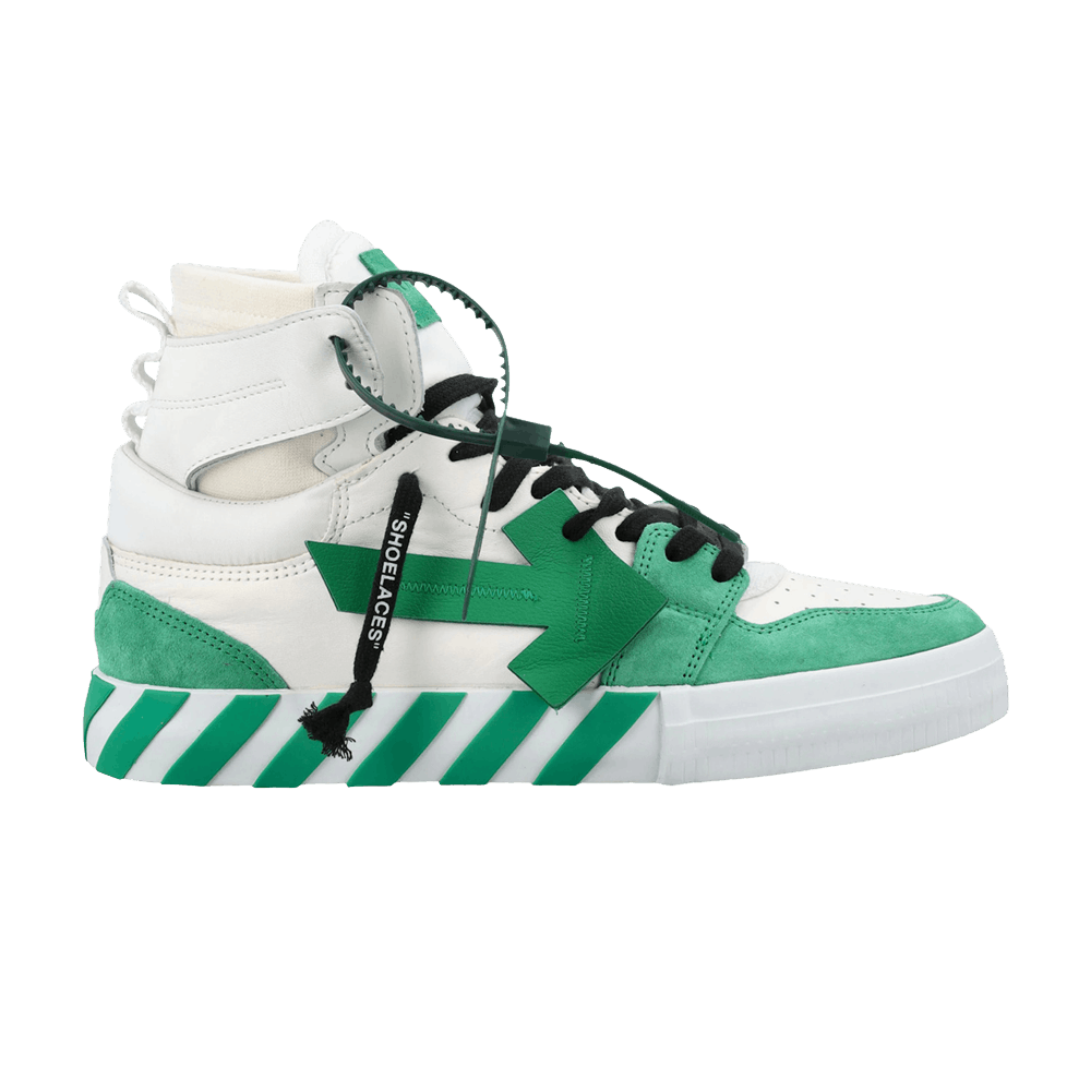 Off-White Vulc Sneaker High 'White Green Black'