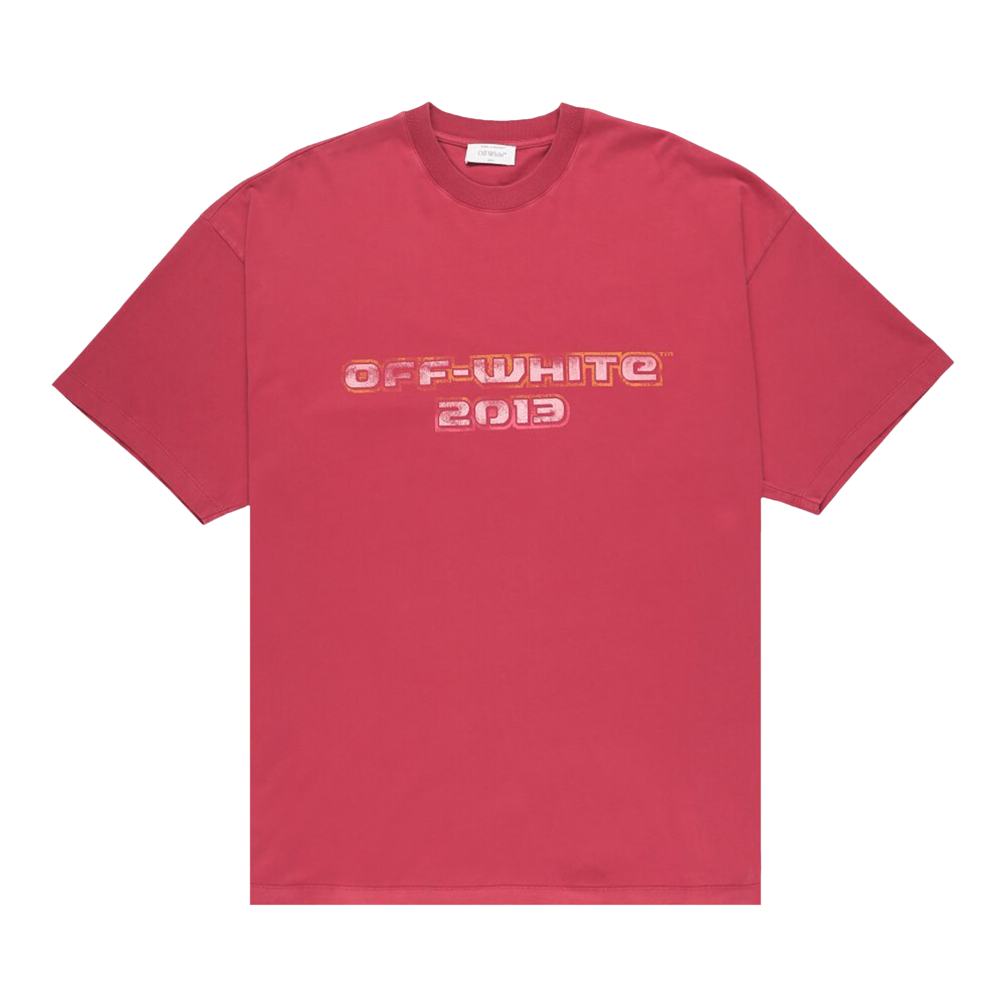 Off-White Digit Bacchus Over T-Shirt 'Rio Red/Multicolor'