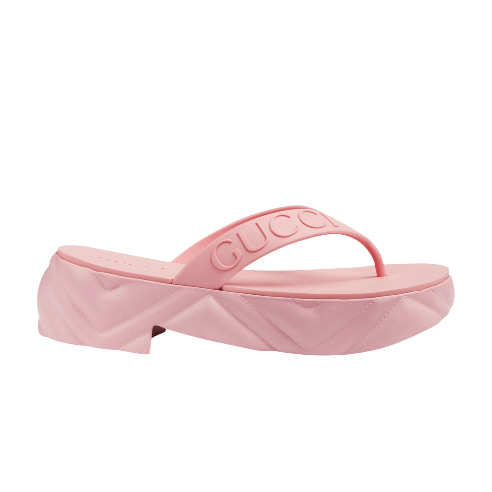 Gucci Wmns Thong Platform Sandal 'Pink'