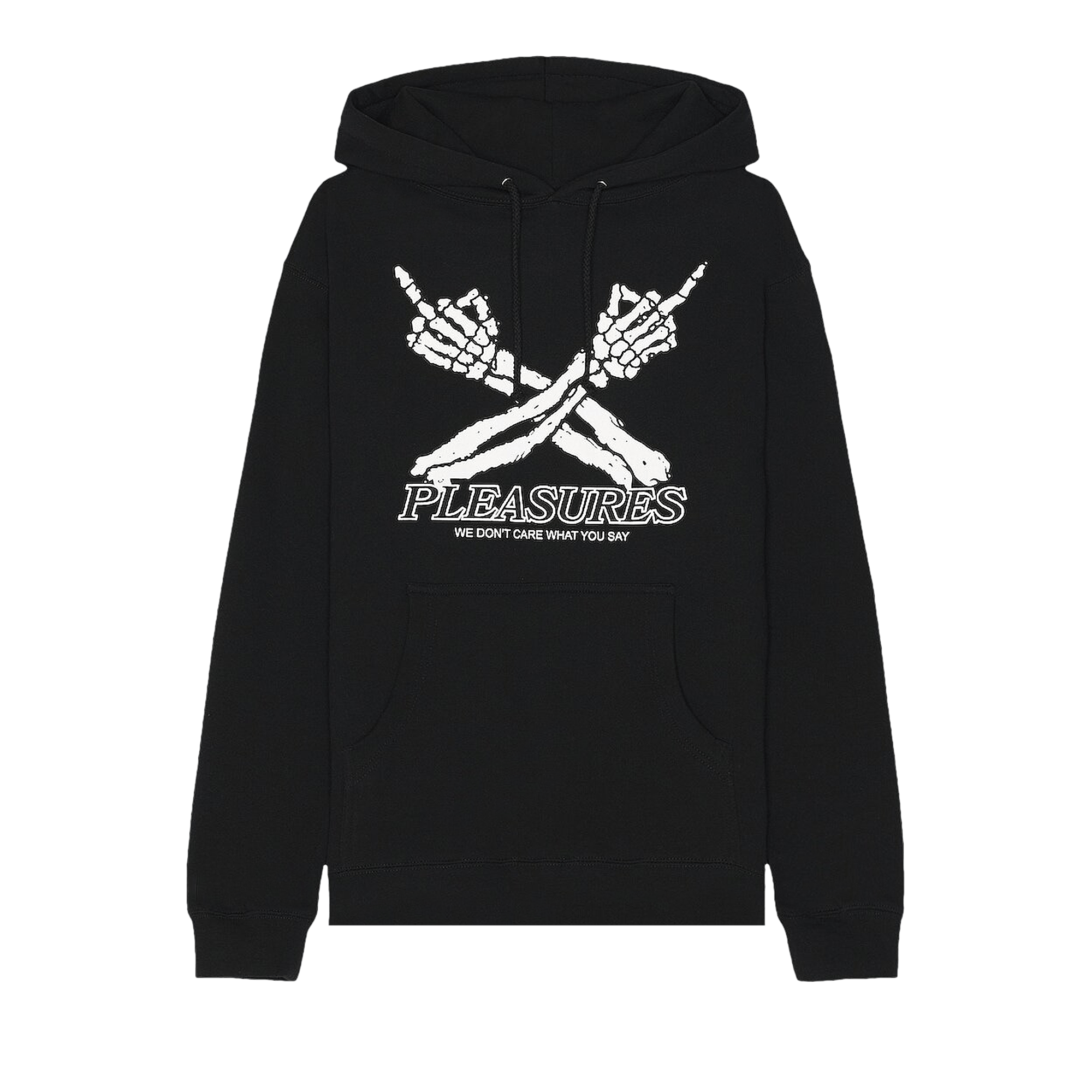 Pleasures Don't Care Hoodie 'Black'