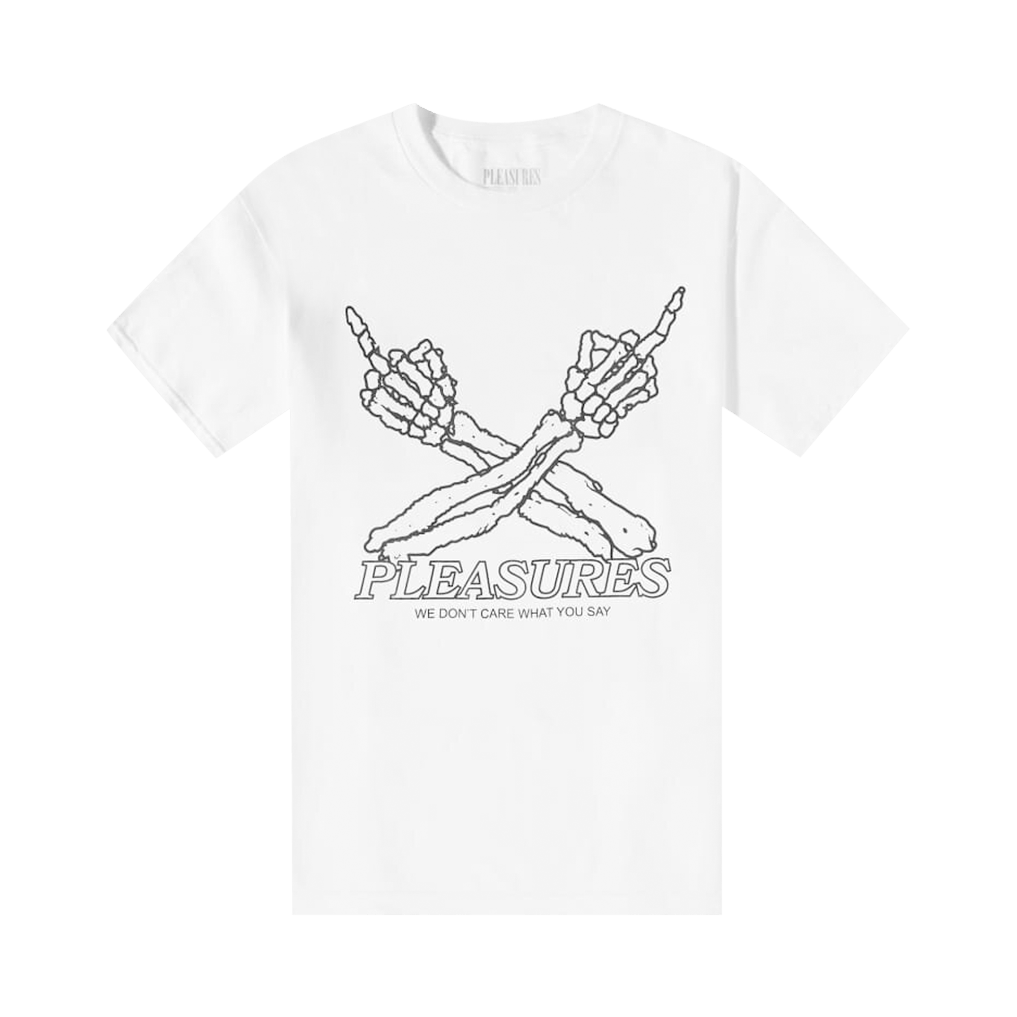 Pleasures Don't Care Tee 'White'