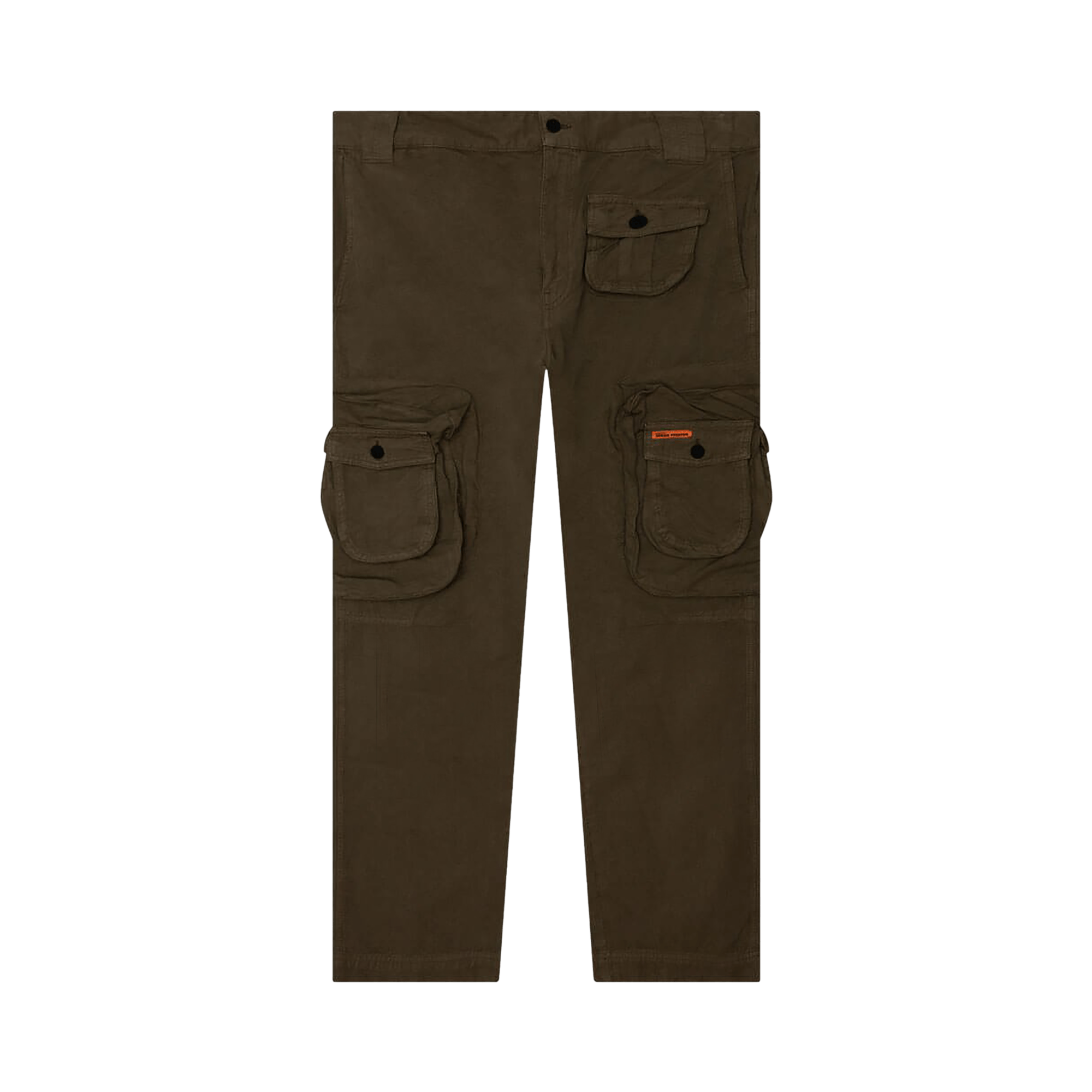 Heron Preston Canvas Cargo Pants 'Dark Olive'
