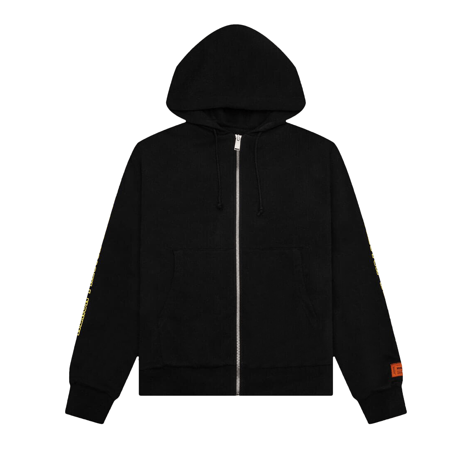 Heron Preston Logo Zip Hoodie 'Black/Red'