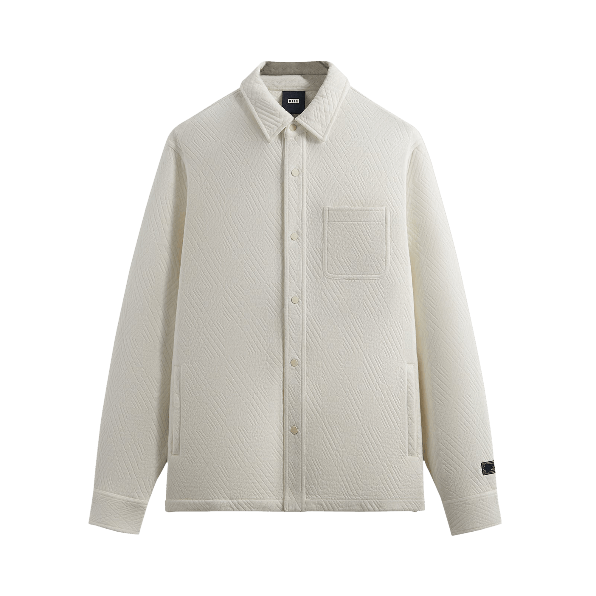 Kith Quilted Interlock Ginza Shirt 'Sandrift'