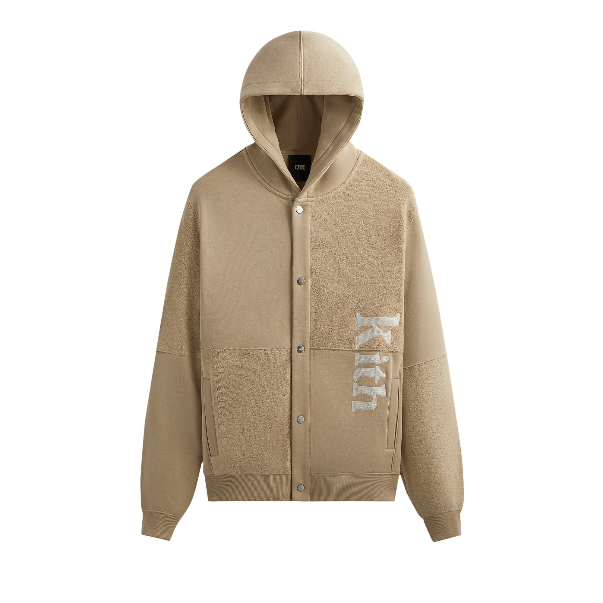 Kith Reverse Panelled Williams VI Hoodie 'Canvas'