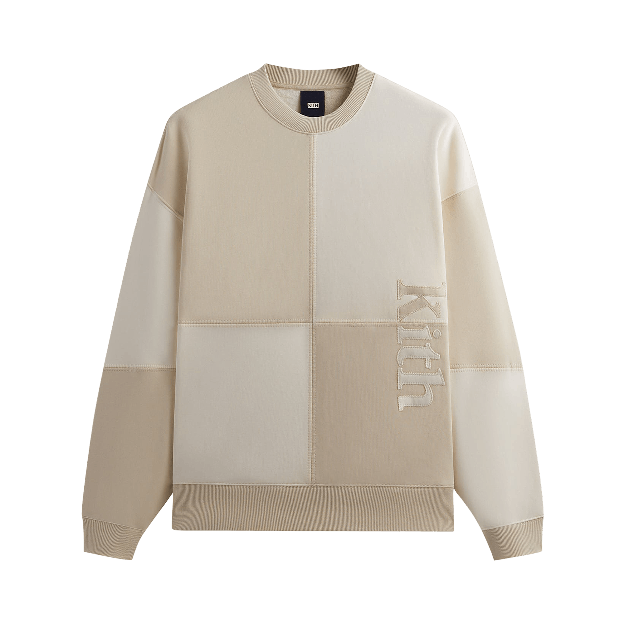 Kith Multi Panelled Nelson Crewneck 'Sandrift'