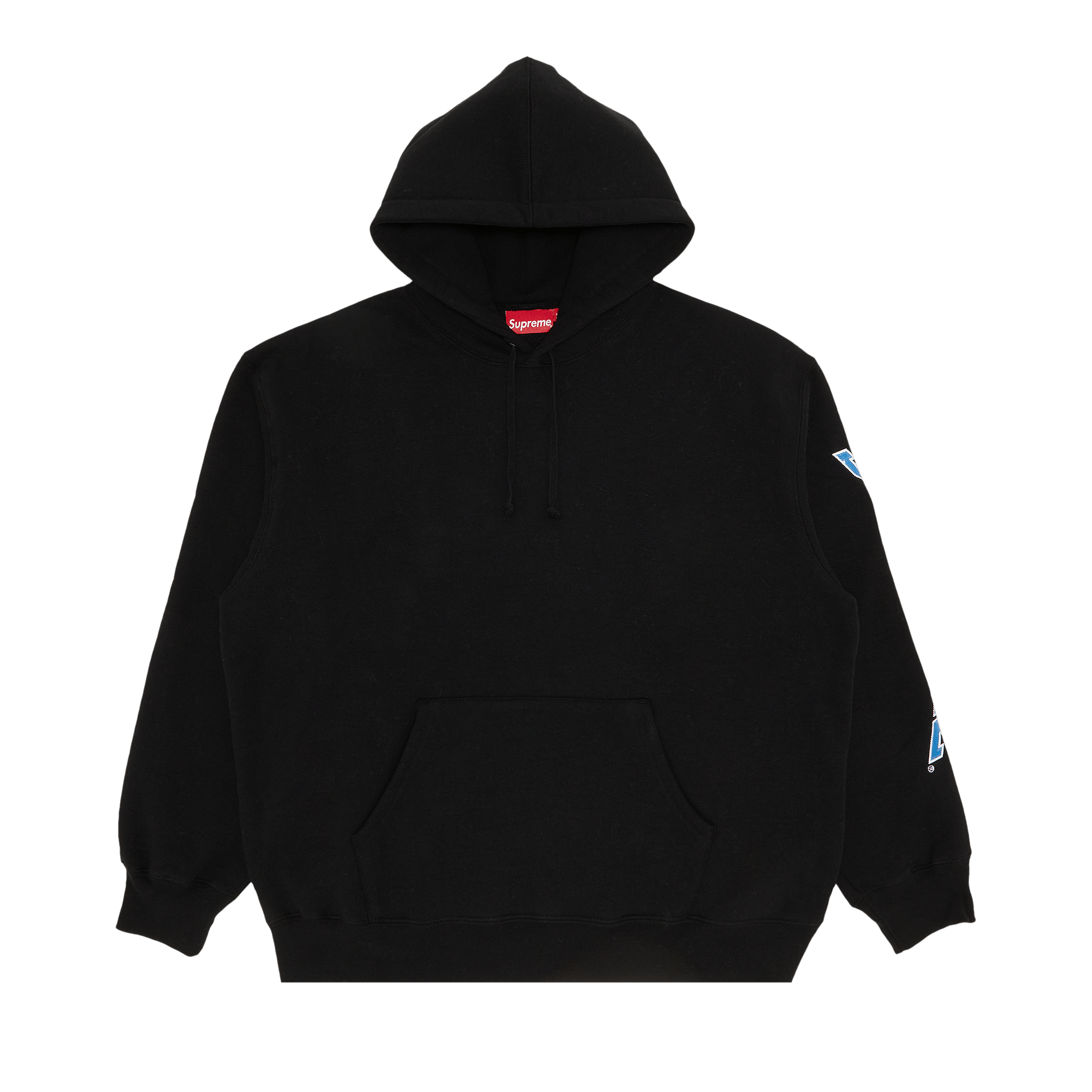 Supreme Sleeve Arc Hooded Sweatshirt 'Black'