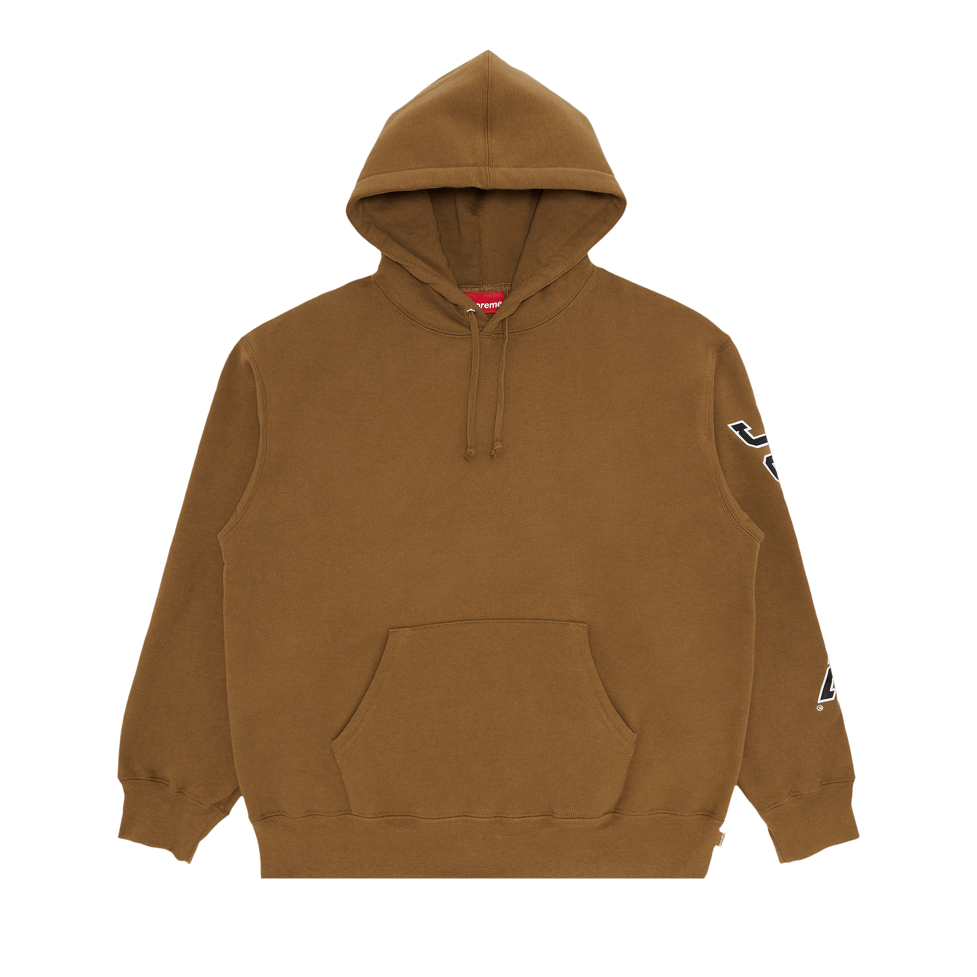 Supreme Sleeve Arc Hooded Sweatshirt 'Dark Khaki'