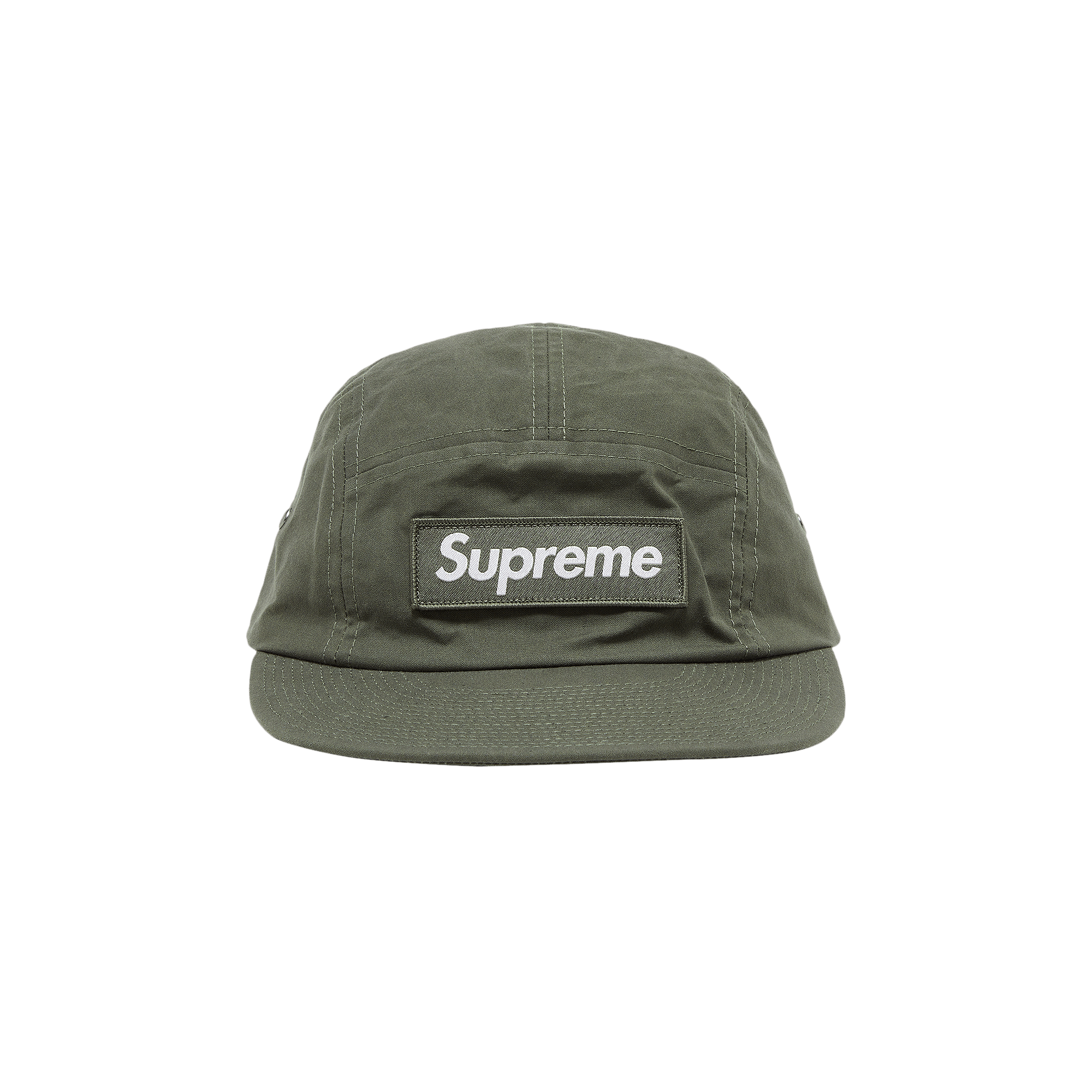 Supreme Waxed Cotton Camp Cap 'Olive'