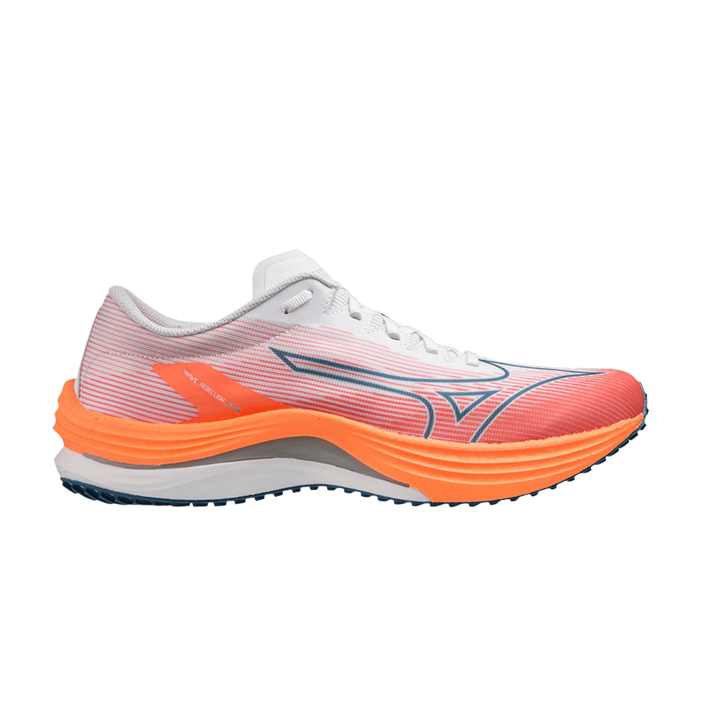 Mizuno Wave Rebellion 'Flash - White Silver'