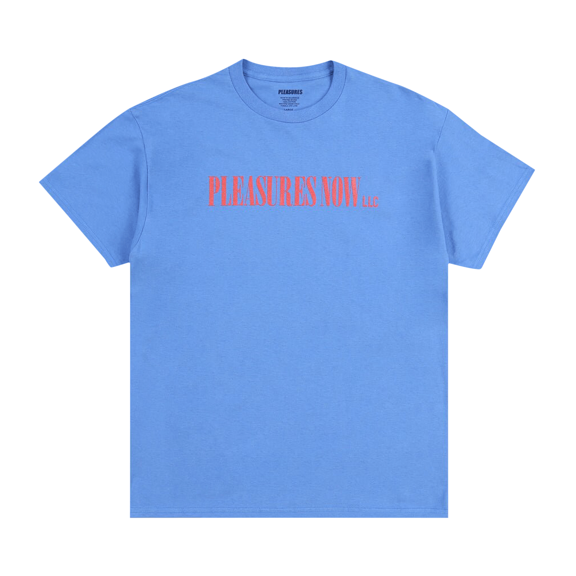 Pleasures LLC T-Shirt 'Flo Blue'