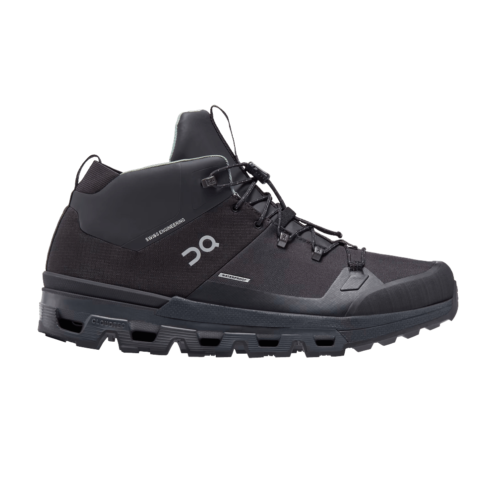 Buy ON Wmns Cloudtrax Waterproof 'Black' - 3WD10880553 | GOAT
