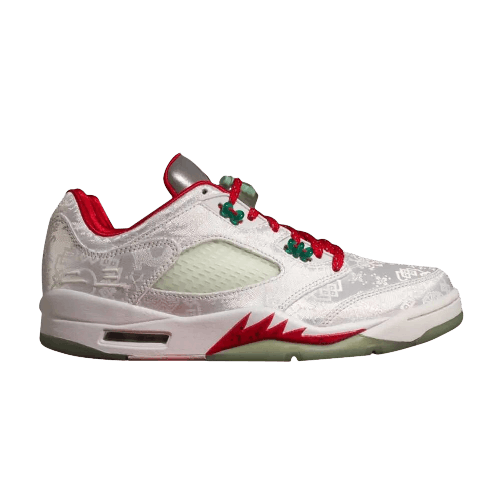 CLOT x Air Jordan 5 Retro Low 'White Silk 20th Anniversary'