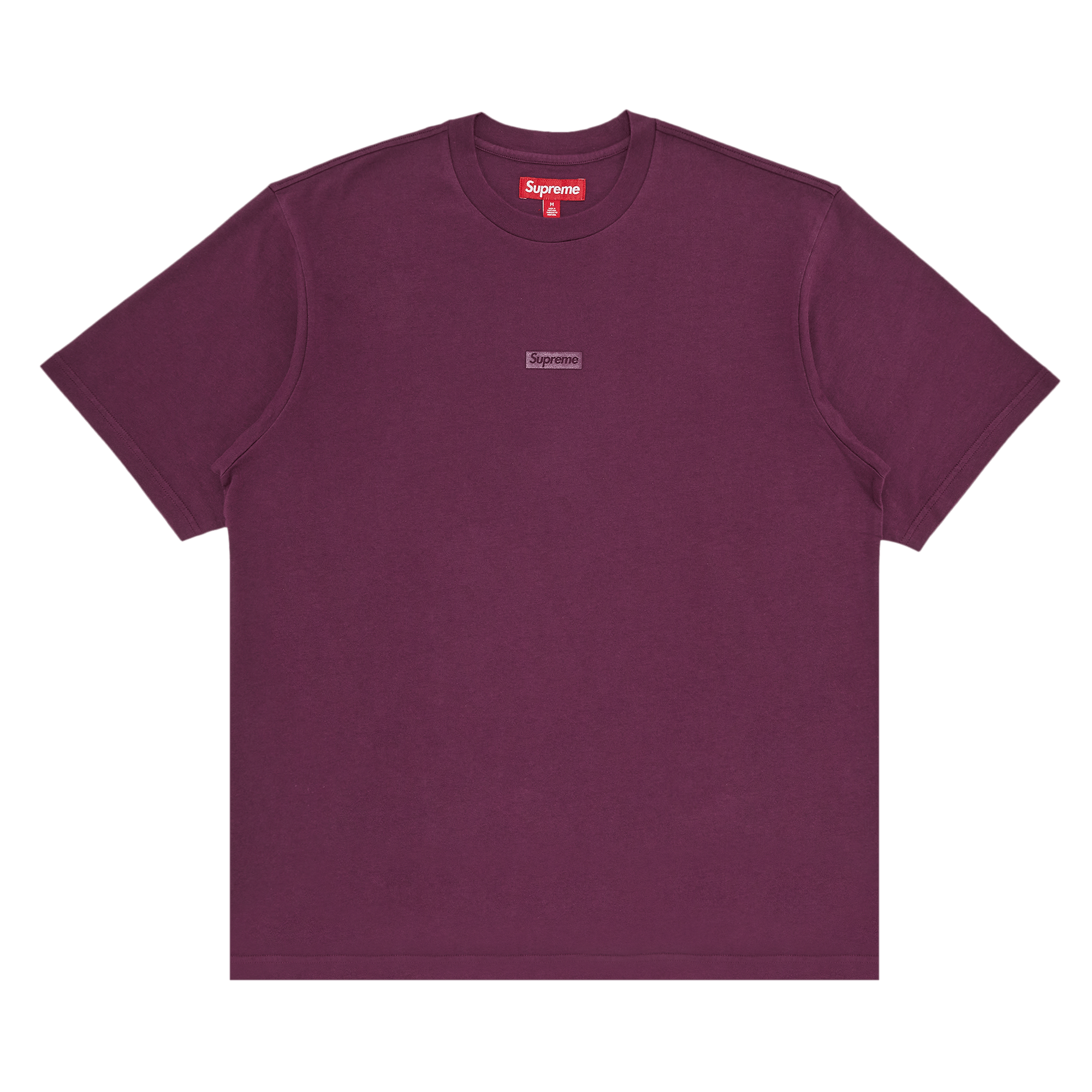 Supreme High Density Small Box Short-Sleeve Top 'Plum'