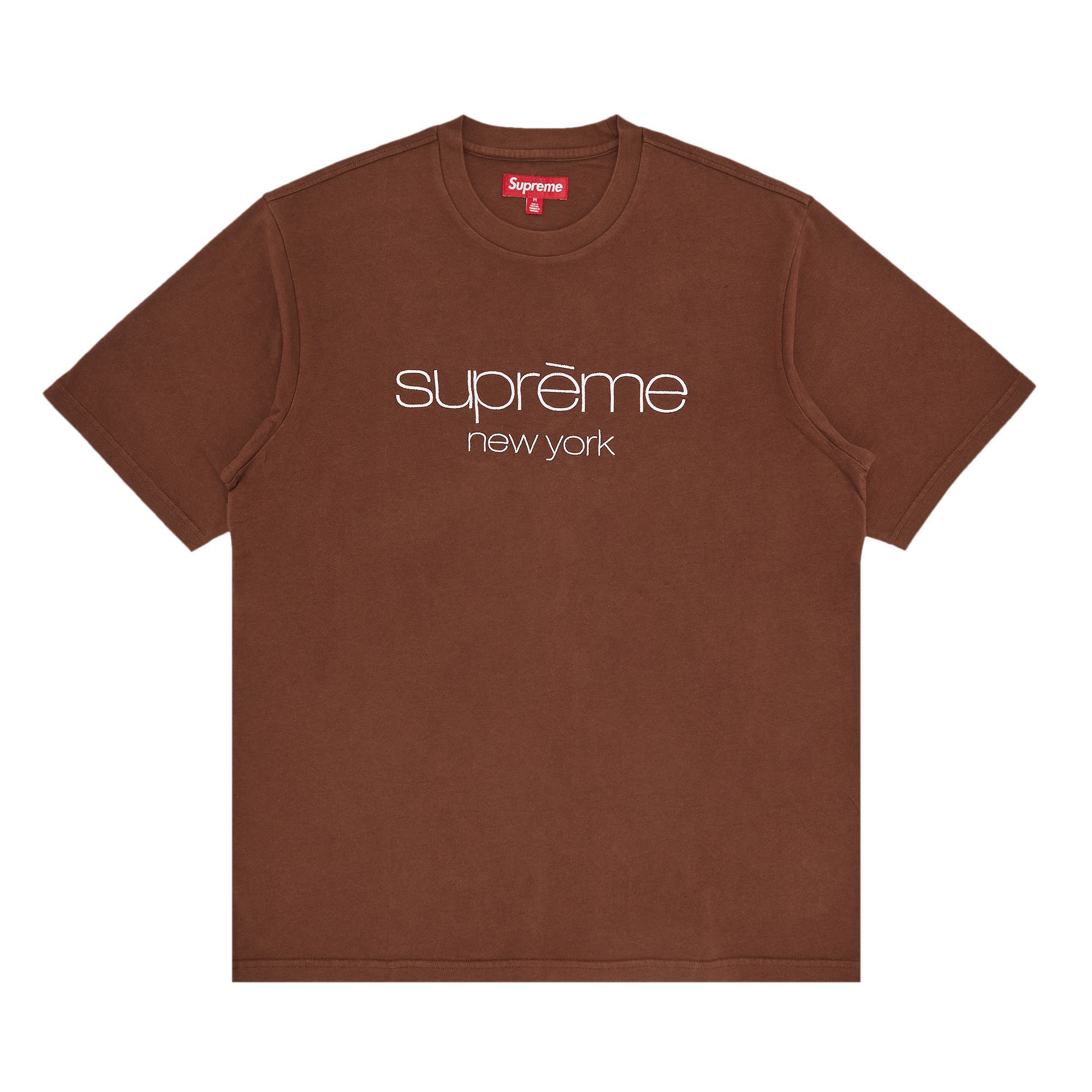 Supreme Classic Logo Short-Sleeve Top 'Brown'