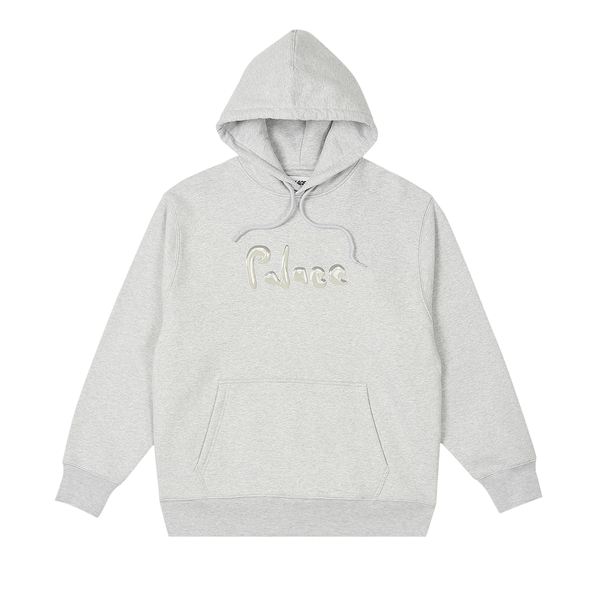 Palace Liquid Palace Hood 'Grey Marl'