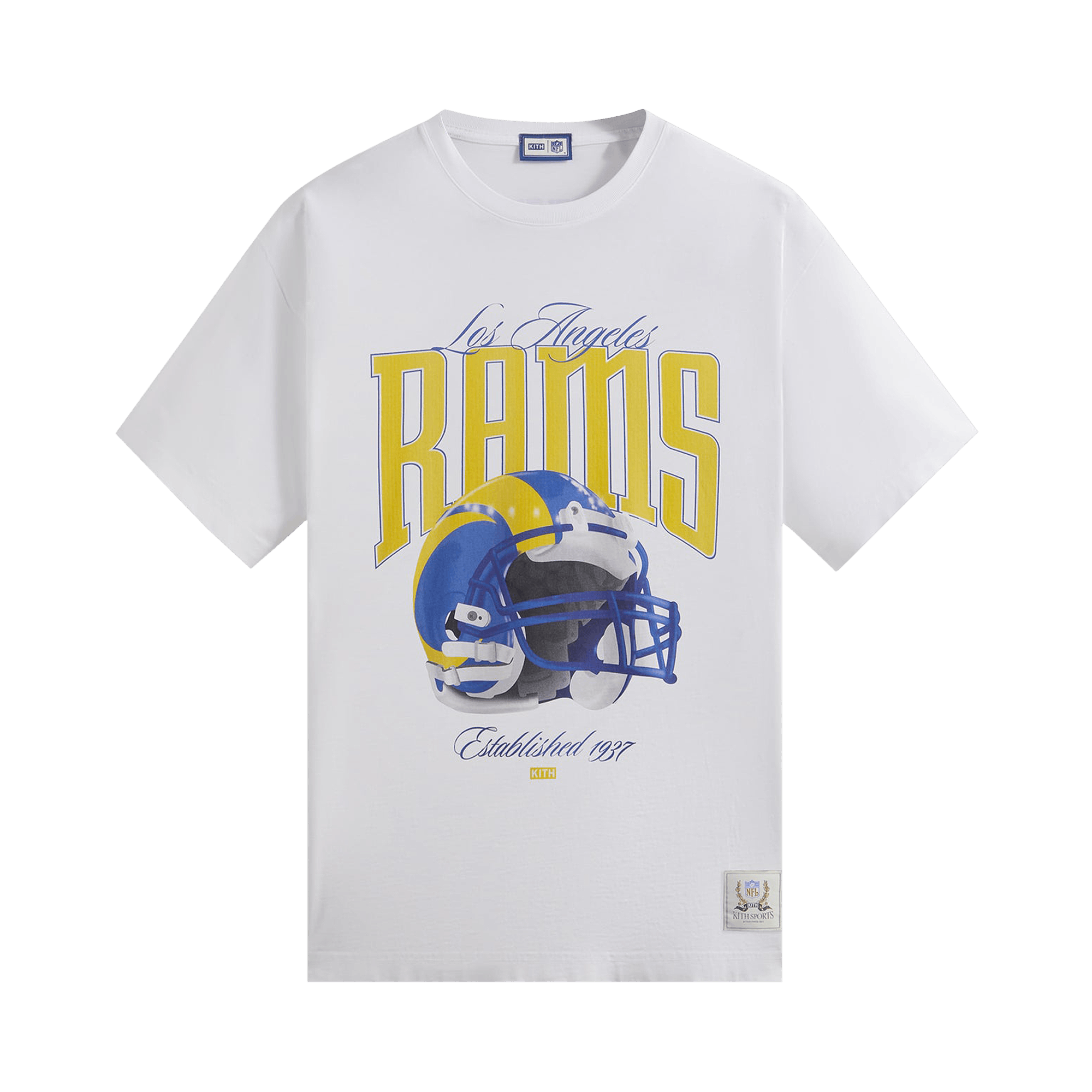 Kith For The NFL: Rams Vintage Tee 'White'