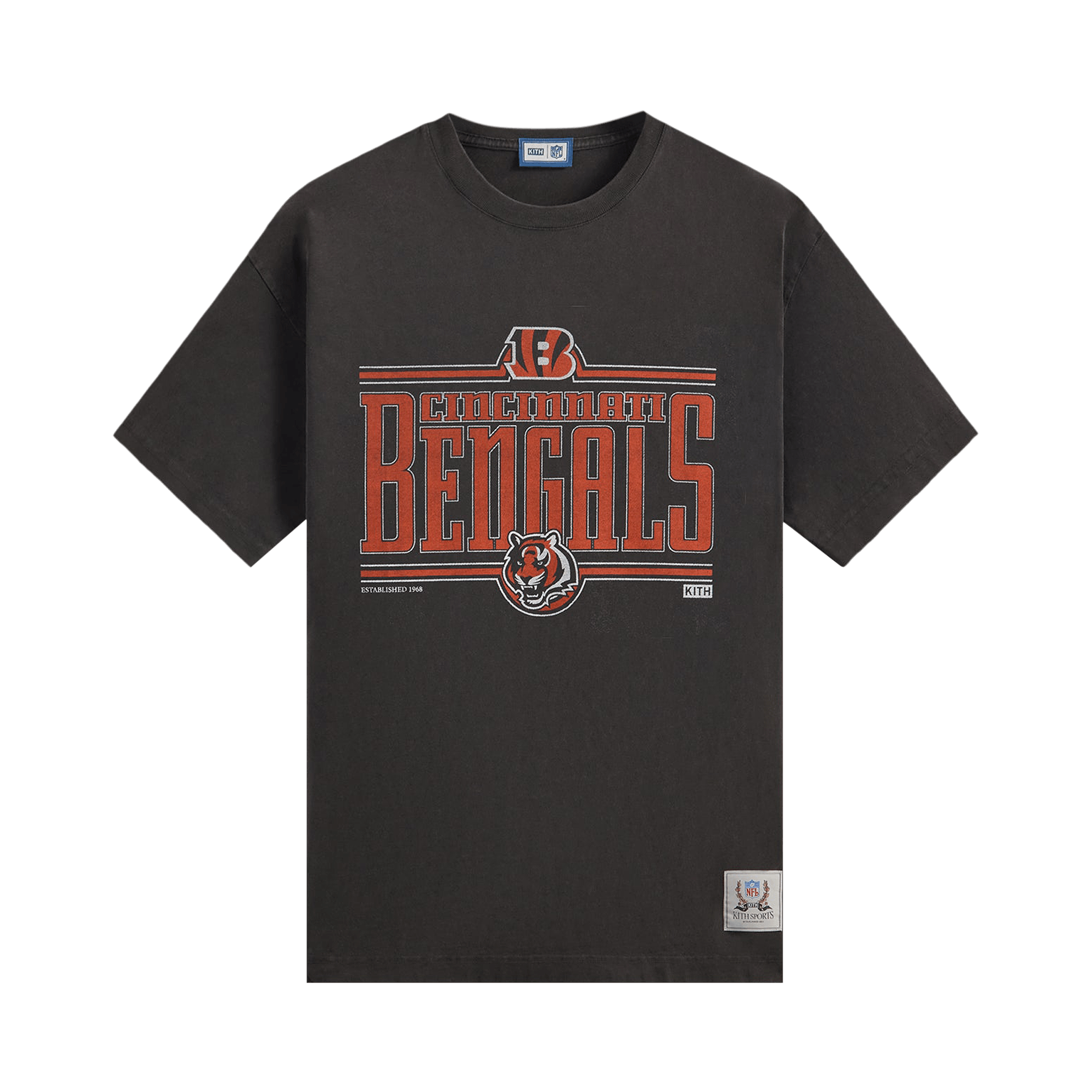 Kith For The NFL: Bengals Vintage Tee 'Black'