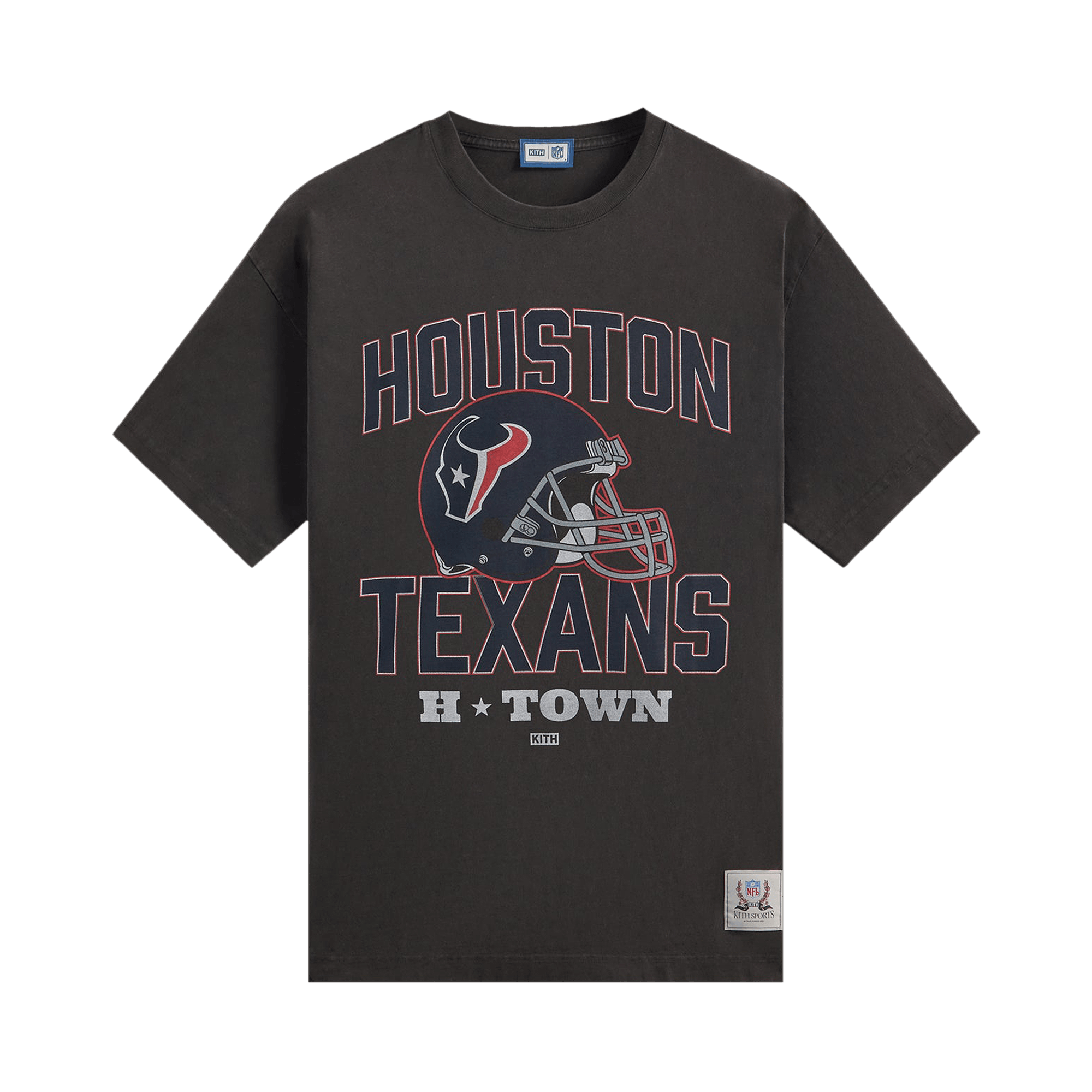 Kith For The NFL: Texans Vintage Tee 'Black'