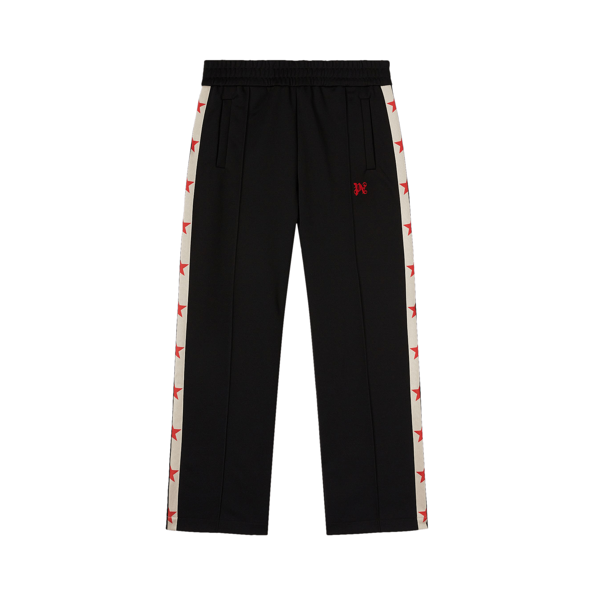 Palm Angels x Haas MoneyGram Track Pants 'Black/Red/White'