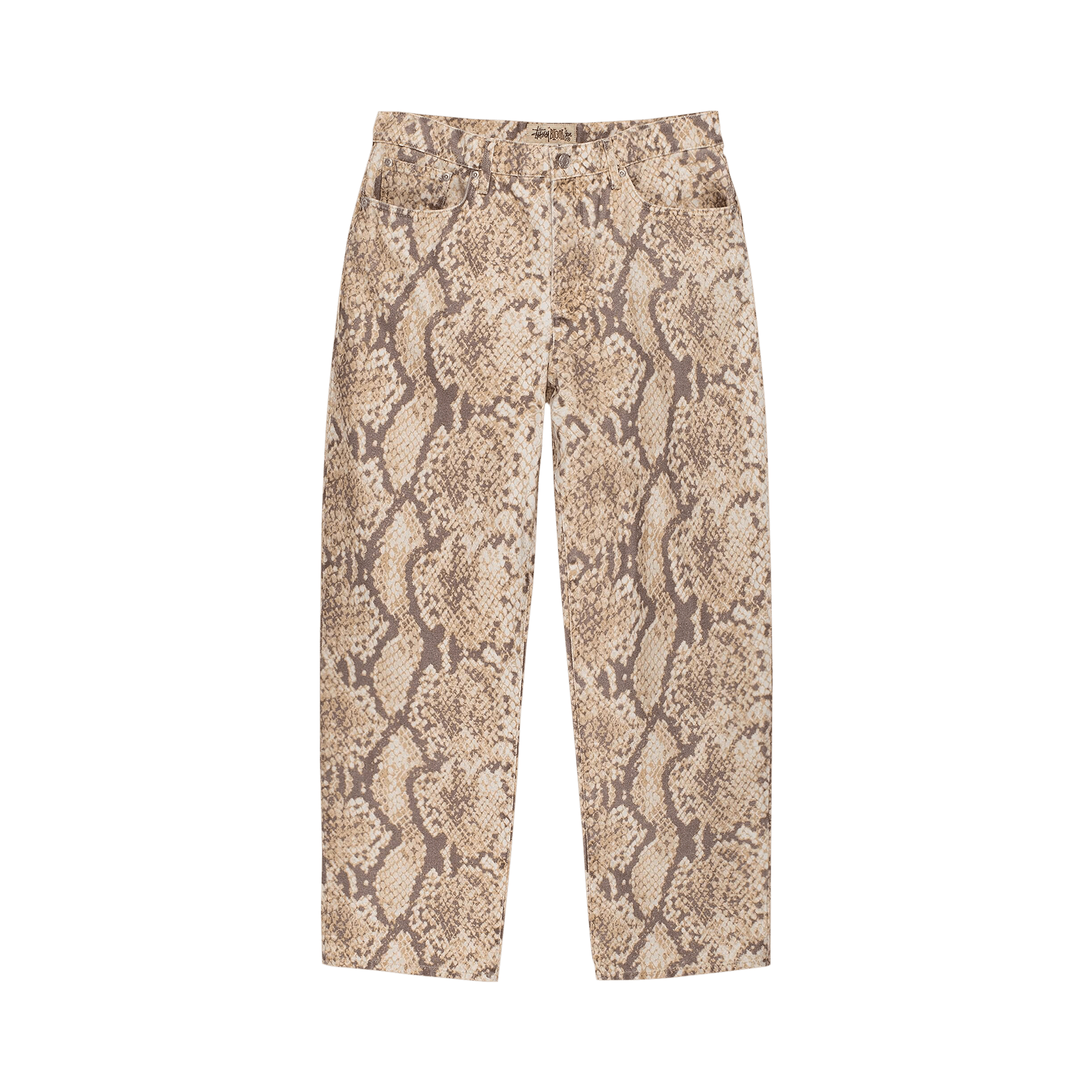 Stussy Washed Canvas Big Ol' Jeans 'Python'