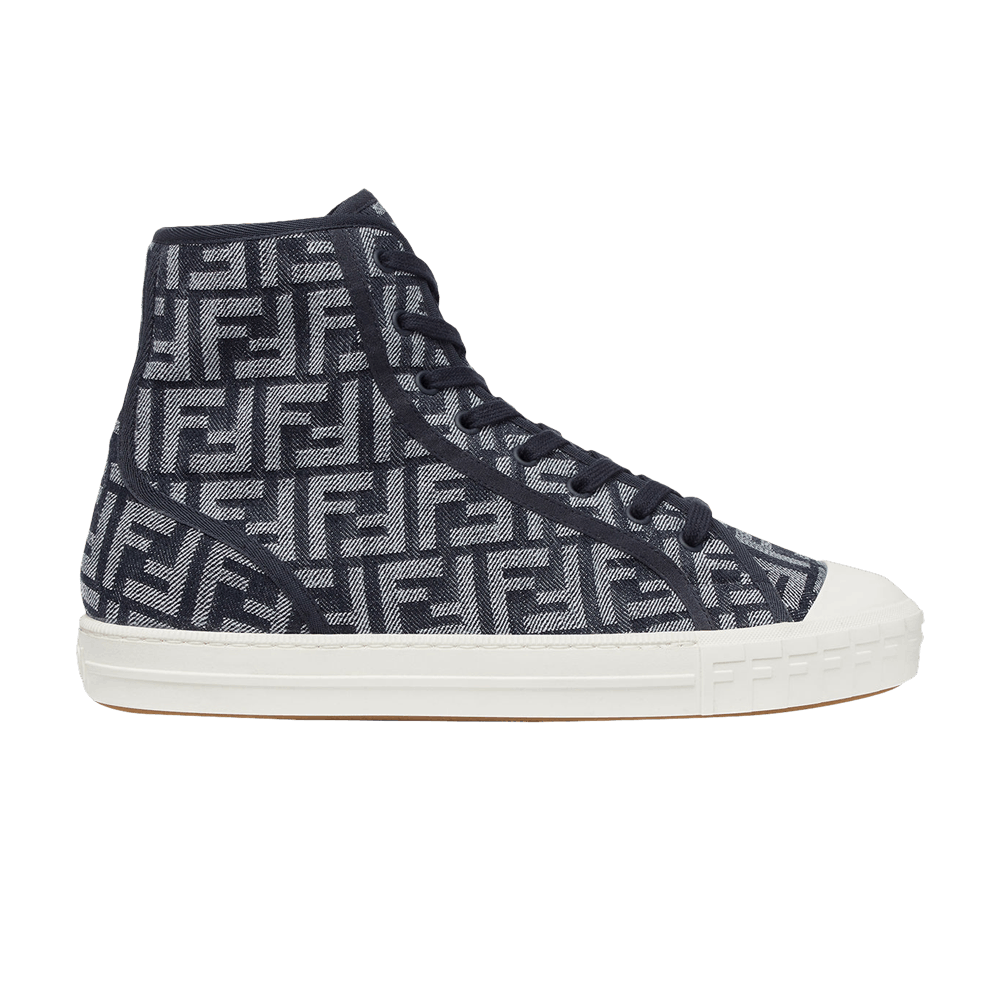 Fendi FF Motif Domino High 'Blue Denim'