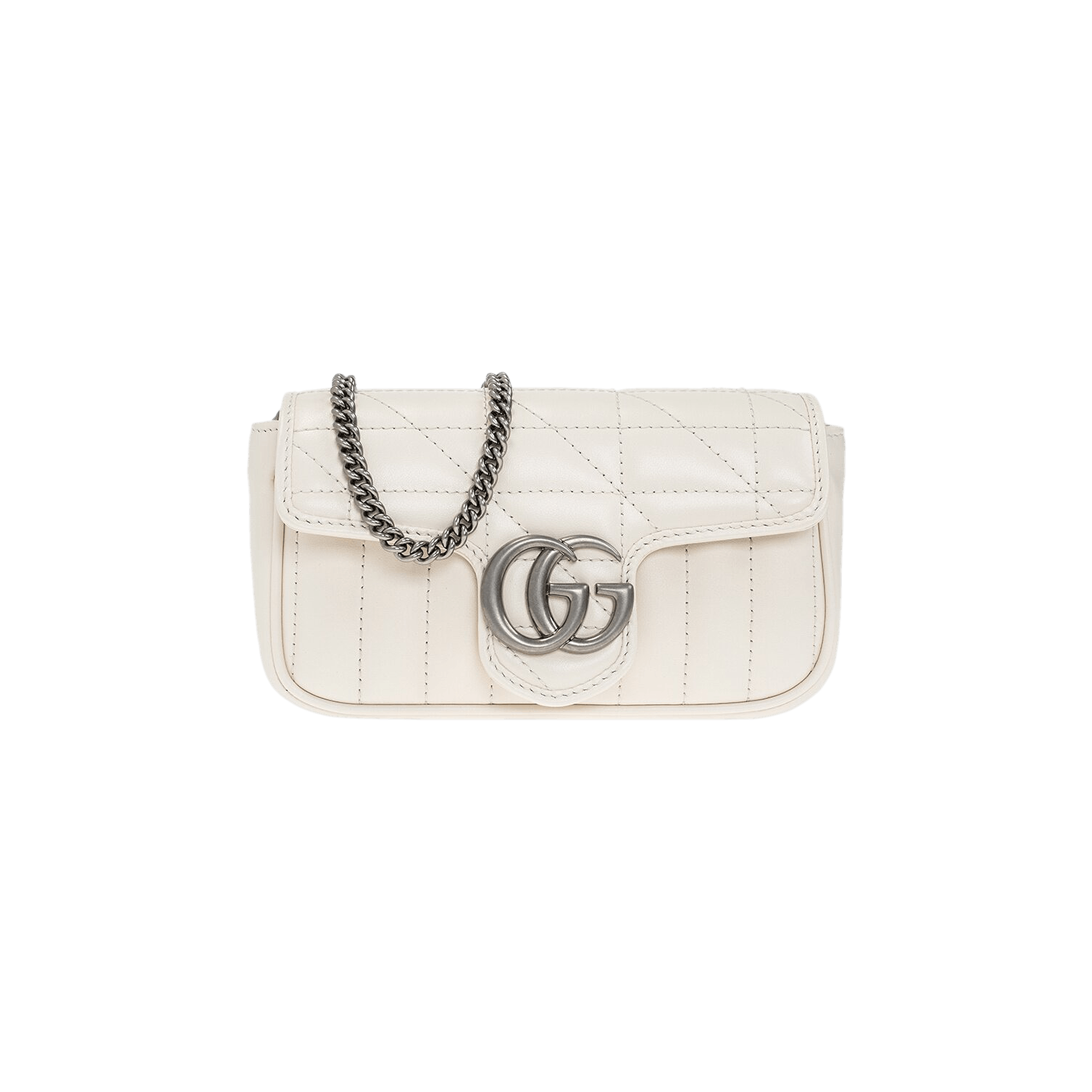 Gucci GG Marmont Super Mini Bag 'White'