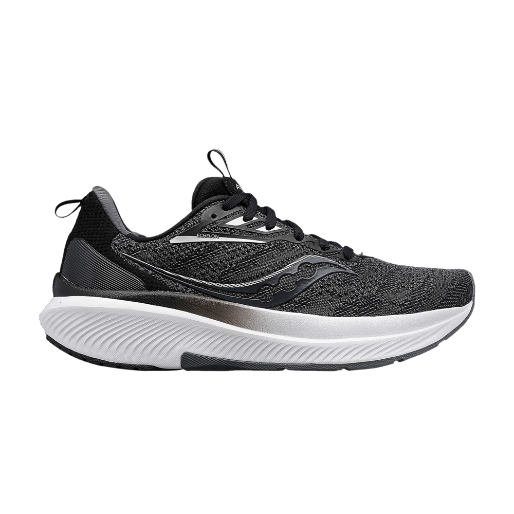 Saucony Wmns Echelon 9 Wide 'Black White'