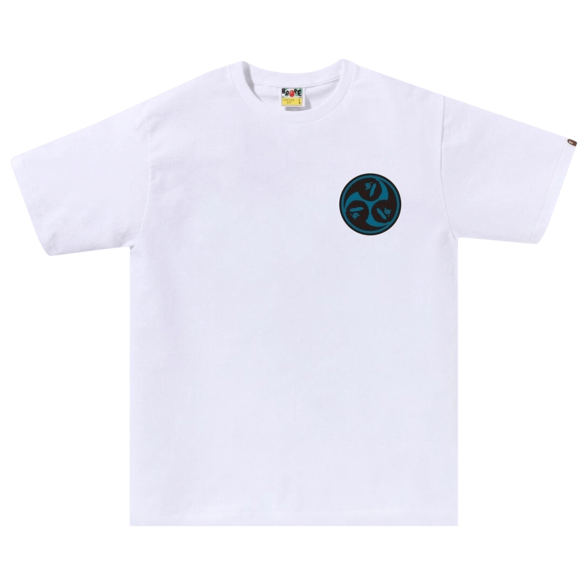 BAPE Japan Culture Mitsudomoe Tee 'White'
