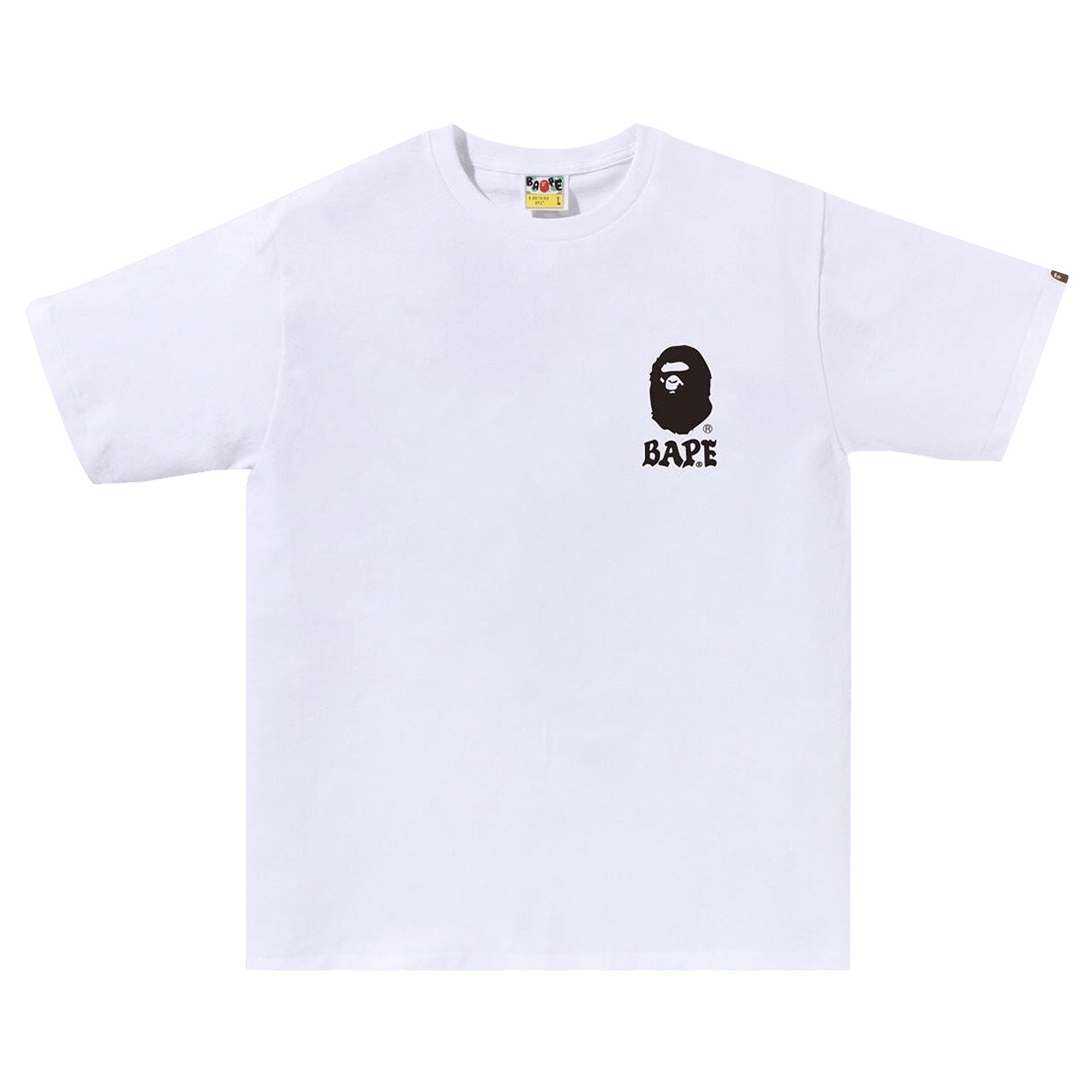 BAPE Japan Culture Lettered Tee 'White'