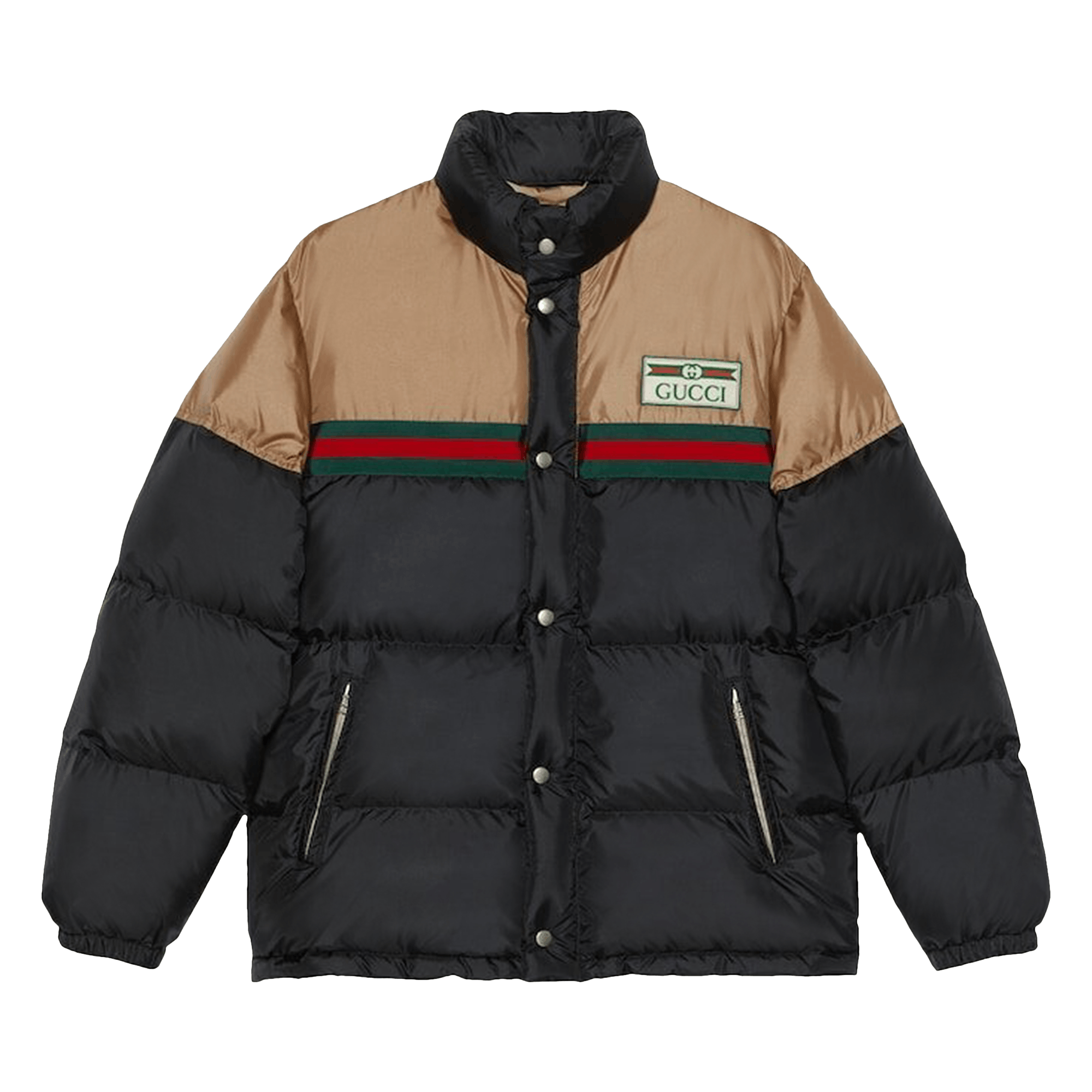 Gucci Satin Padded Jacket 'Bronze'