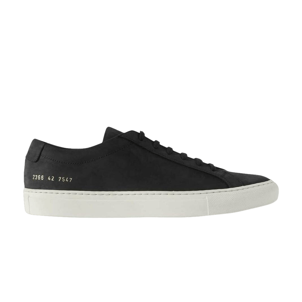 Common Projects Achilles Low 'Black Nubuck'