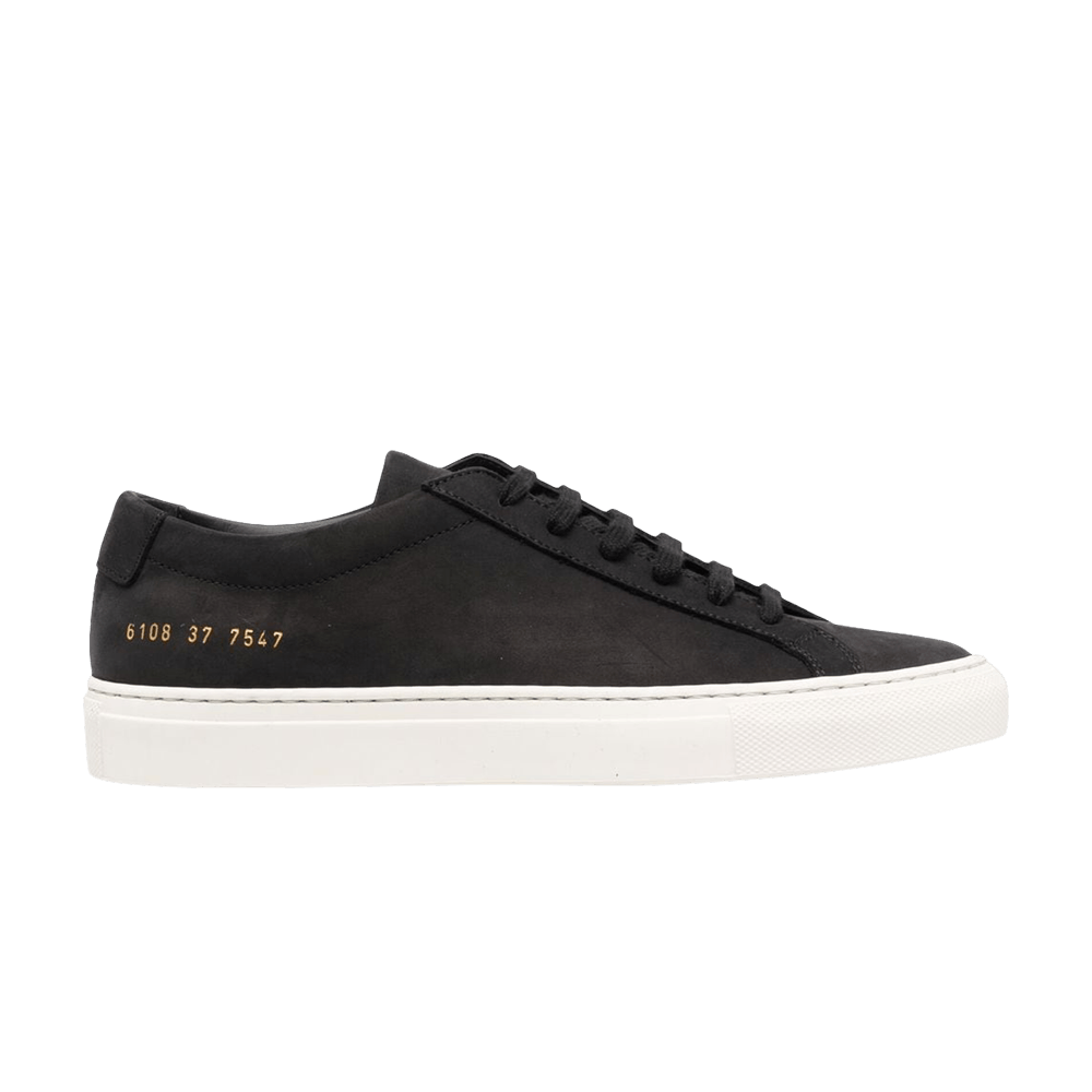Common Projects Wmns Achilles Low 'Black Nubuck'