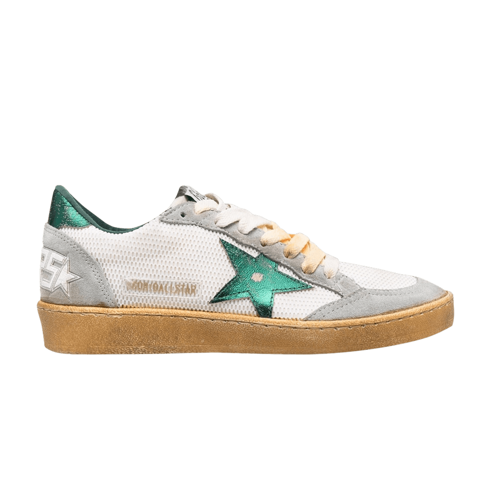 Golden Goose Wmns Ballstar 'White Green'