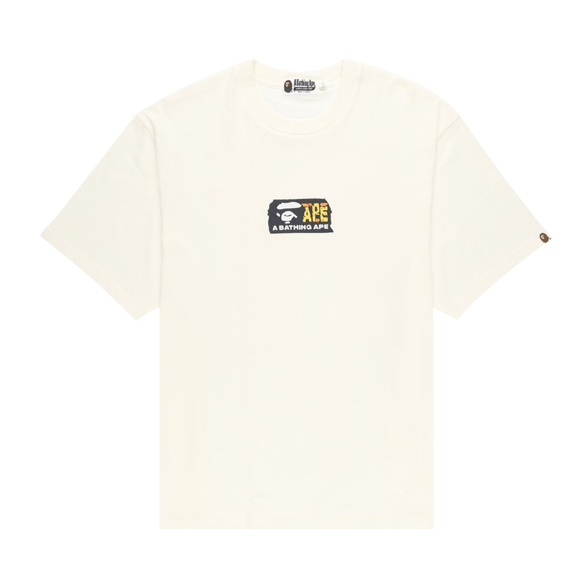 BAPE Album Monogram Tee 'Ivory'