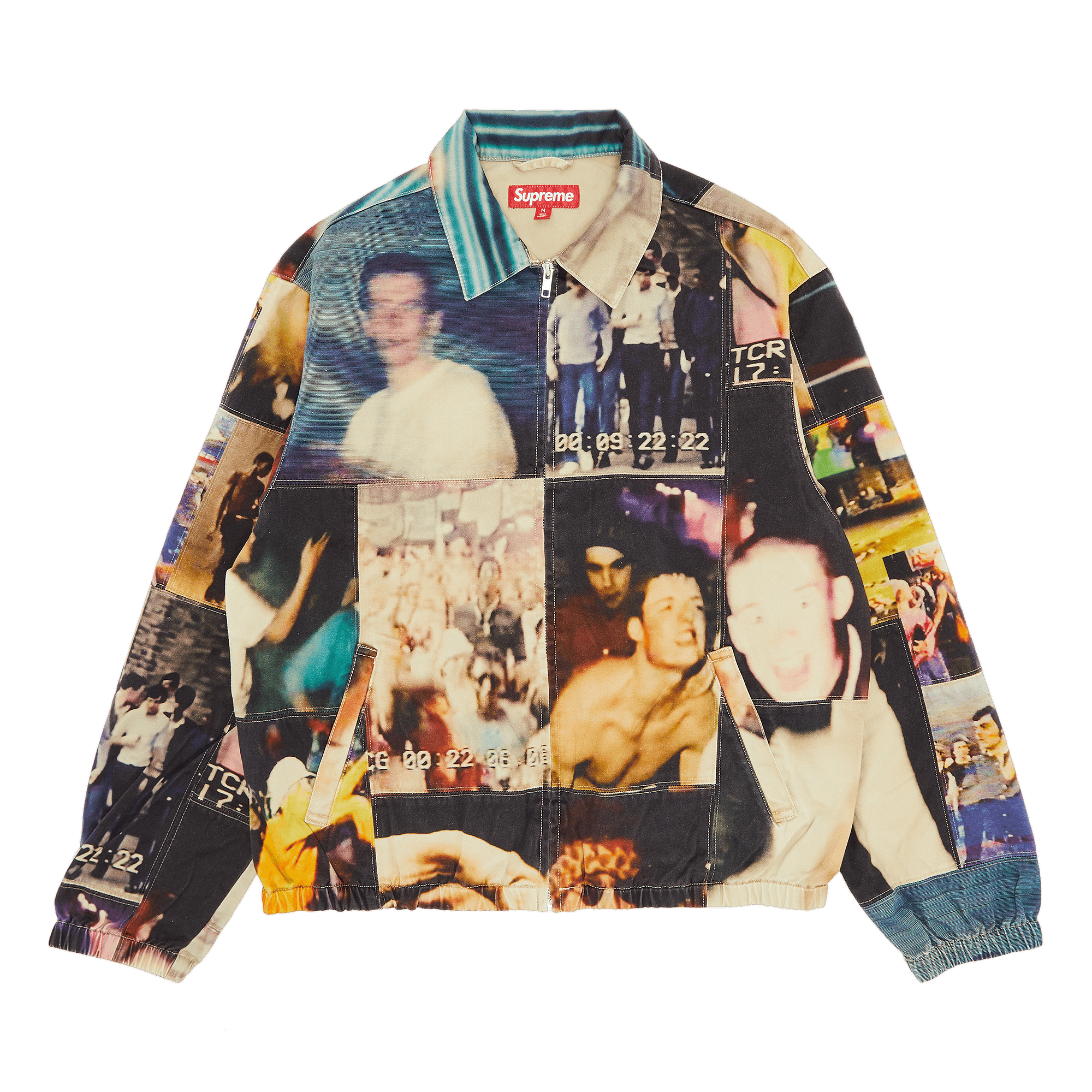 Supreme x Mark Leckey Hardcore Patchwork Harrington Jacket 'Multicolor'