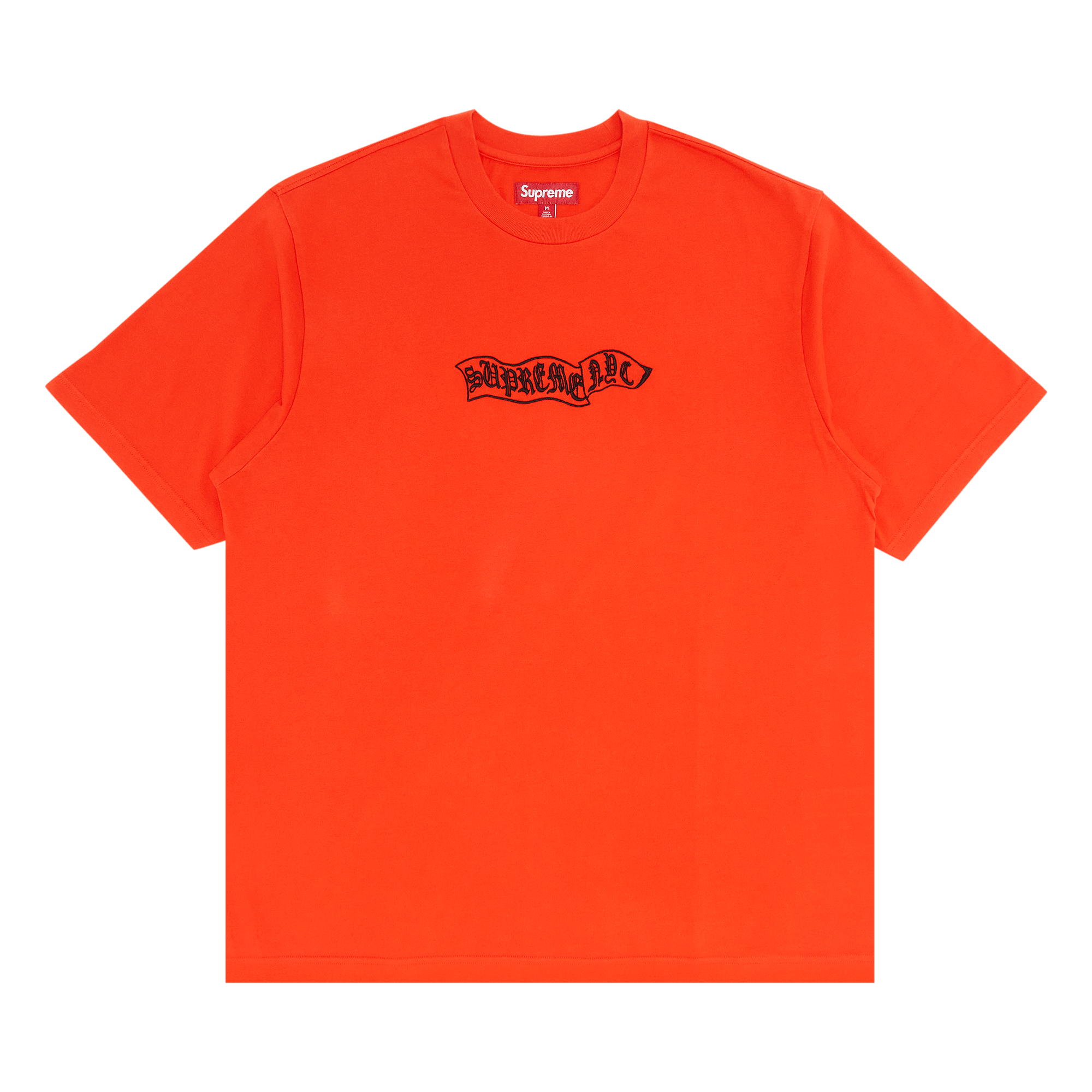 Supreme Banner Short-Sleeve Top 'Orange'