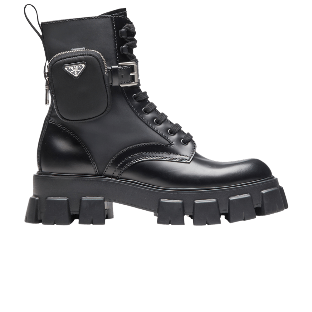 Buy Prada Wmns Monolith Duck Boot 'Black' - 1T933M 3LFV