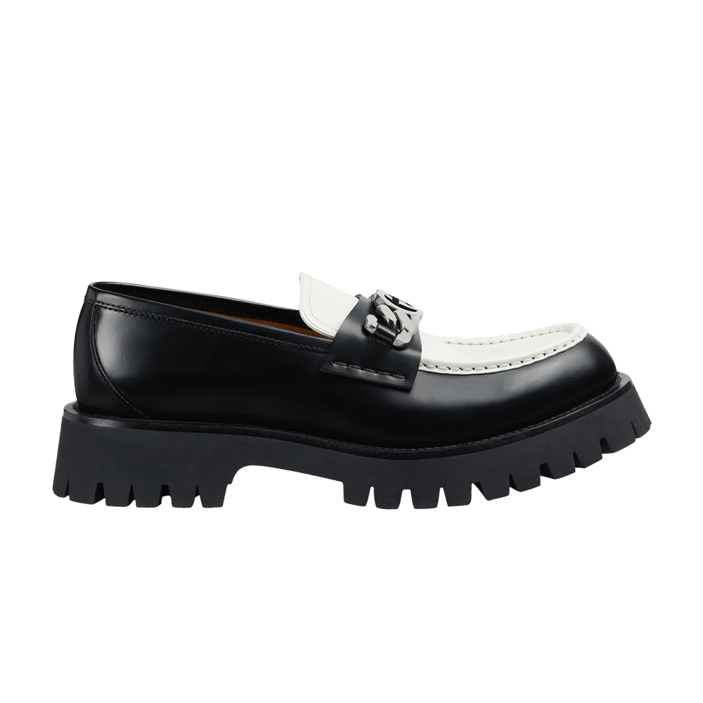 Gucci Loafer 'Interlocking G - Black Off White'