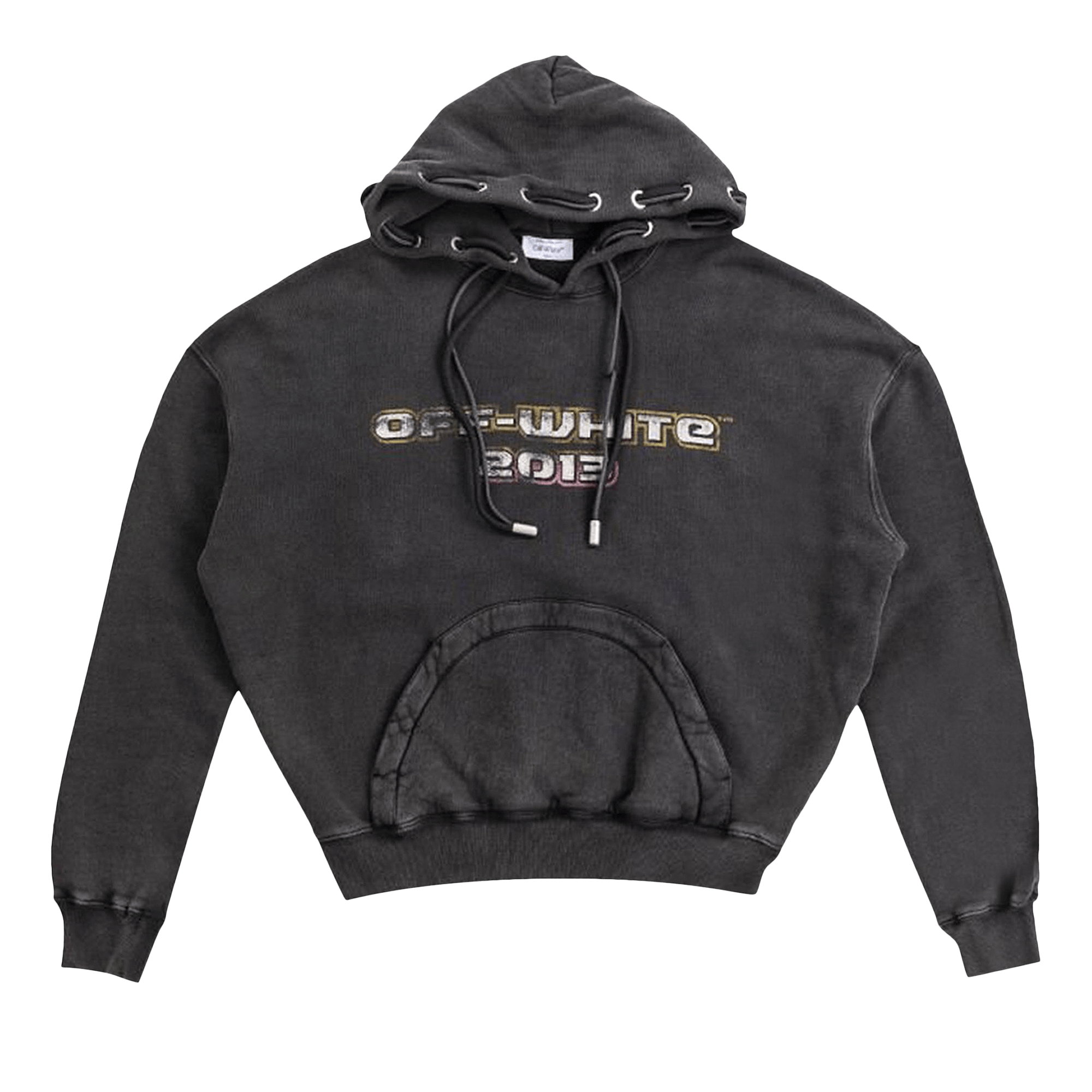 Off-White Digit Bacchus Hoodie 'Black/Multicolor'