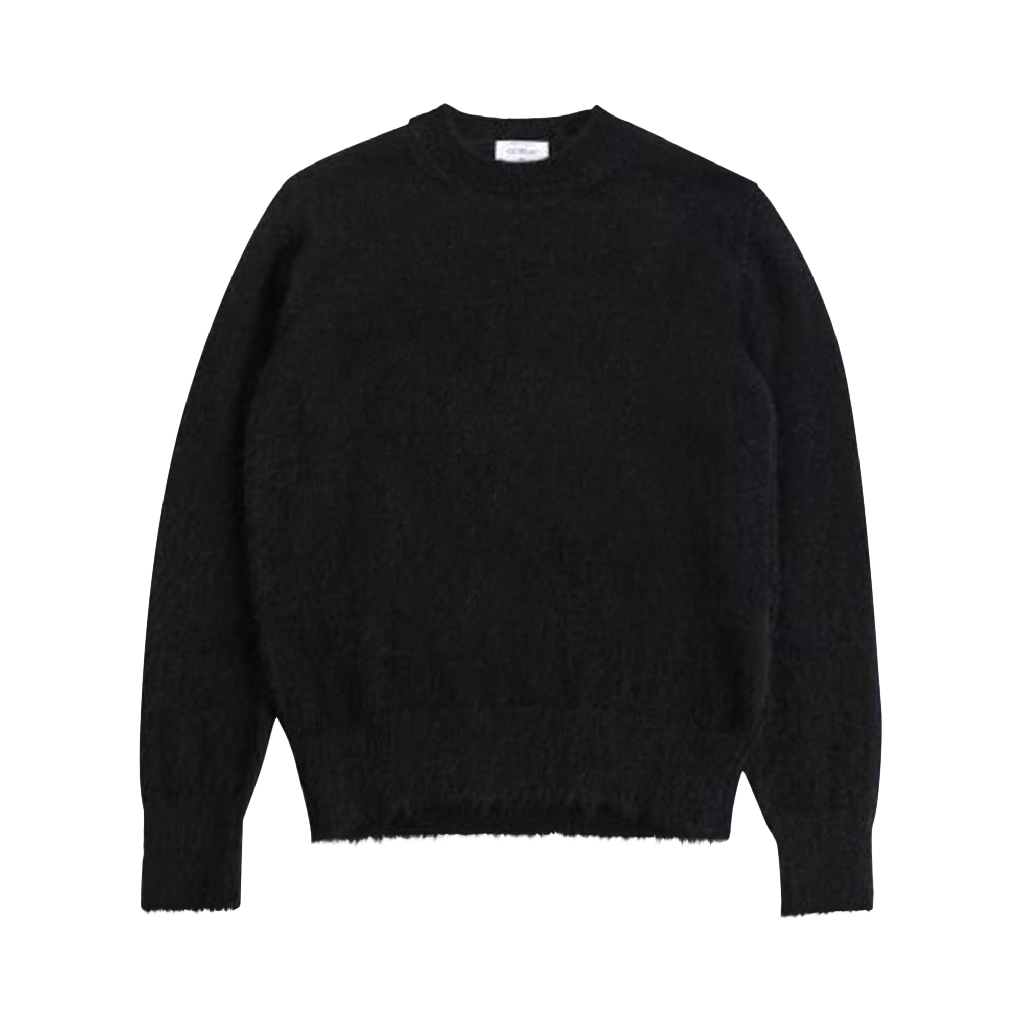 Off-White Mohair Arrow Knit Crewneck 'Black/Beige'