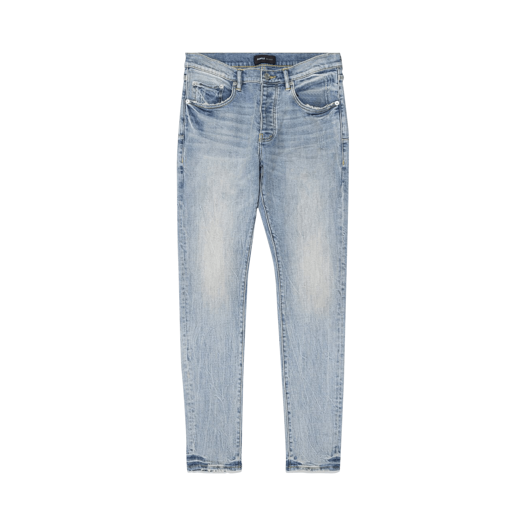 PURPLE BRAND Fade Down Slim Fit Jeans 'Light Indigo'