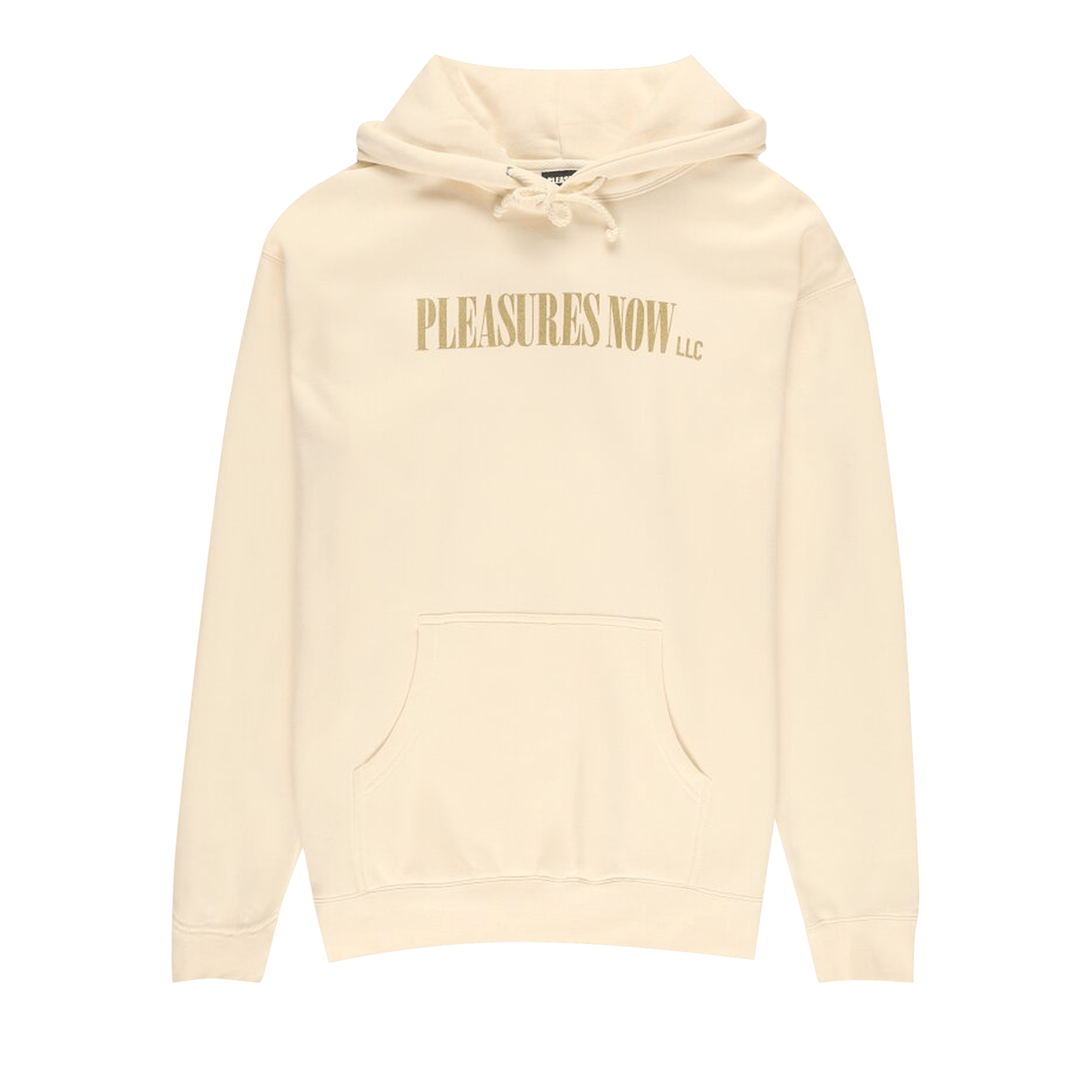 Pleasures Llc Hoodie 'Bone'