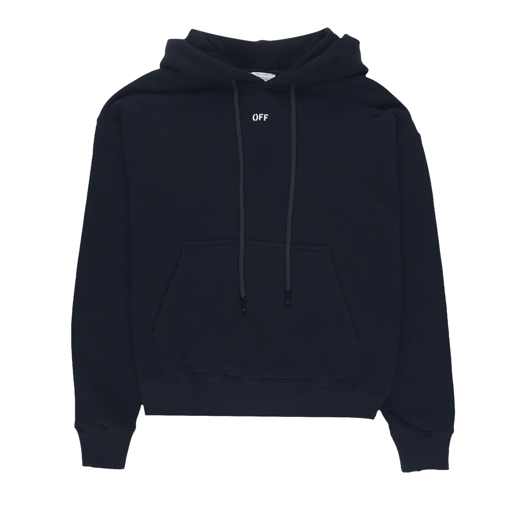 Off-White Double Moon Arrow Skate Hoodie 'Black/White'