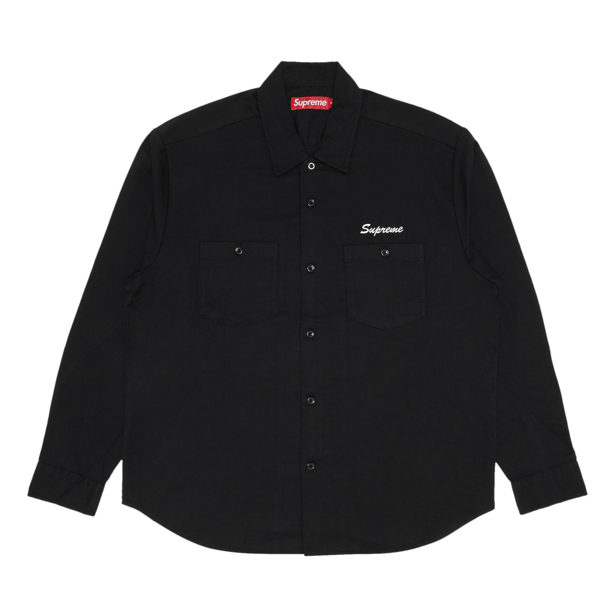 Supreme American Psycho Work Shirt 'Black'
