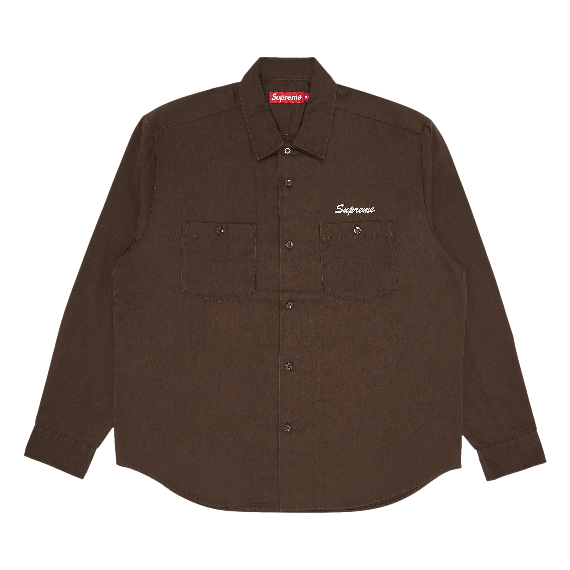Supreme American Psycho Work Shirt 'Brown'