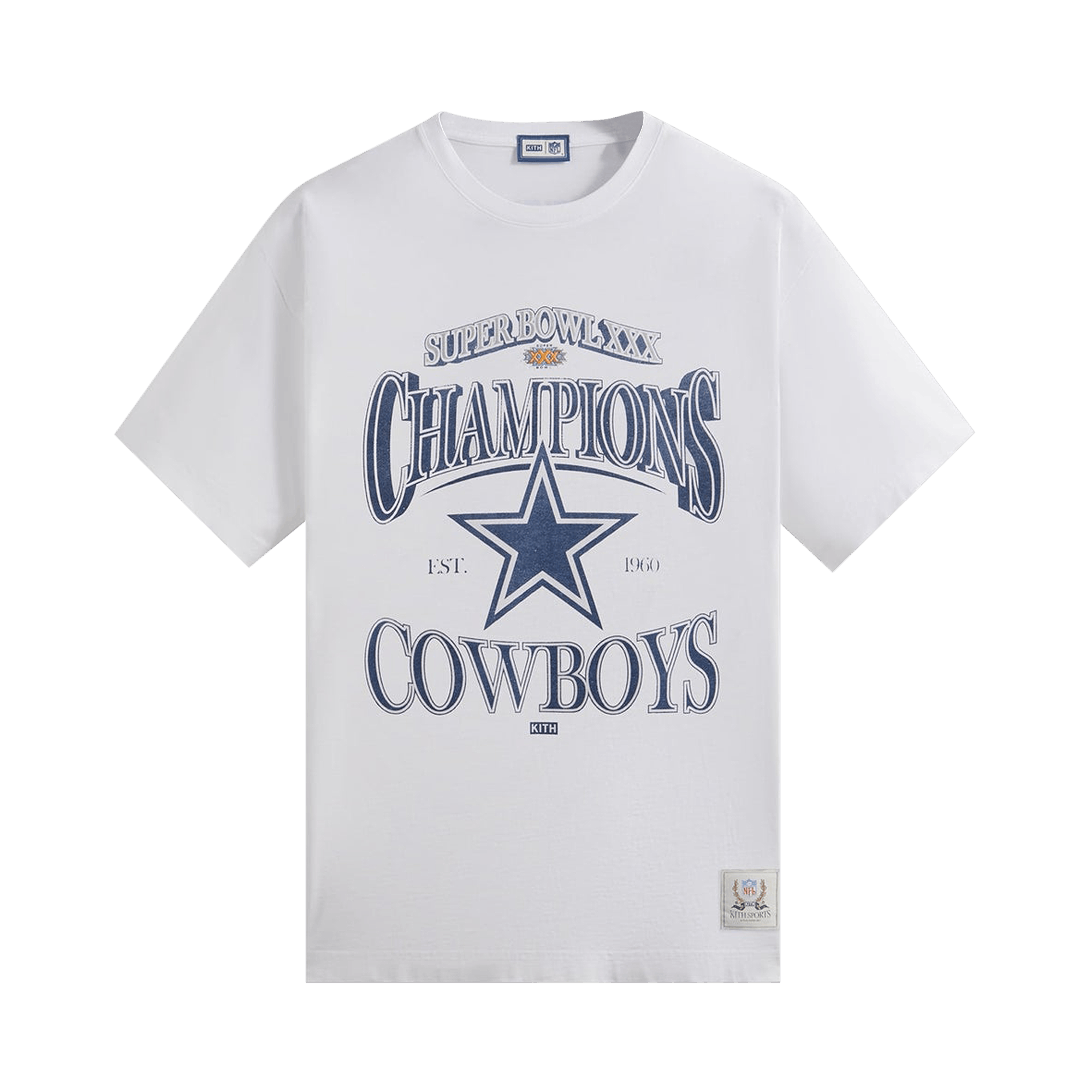 Kith For The NFL: Cowboys Vintage Tee 'White'