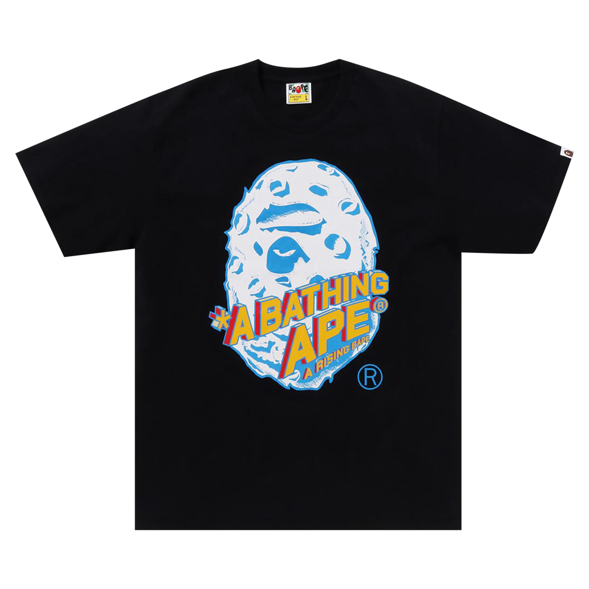 BAPE Moon Ape Head Tee 'Black'