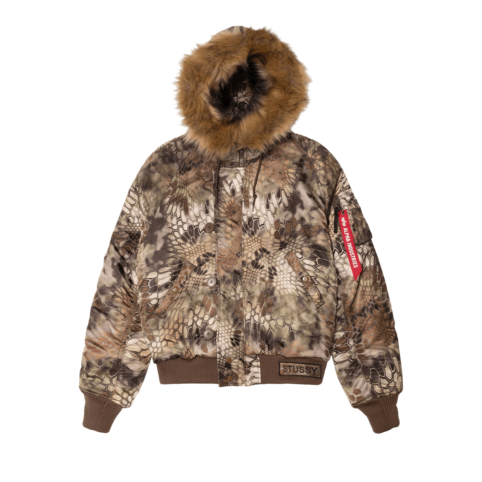 Stussy x Alpha Kryptek N-2B Short Waist Parka 'Highlander'