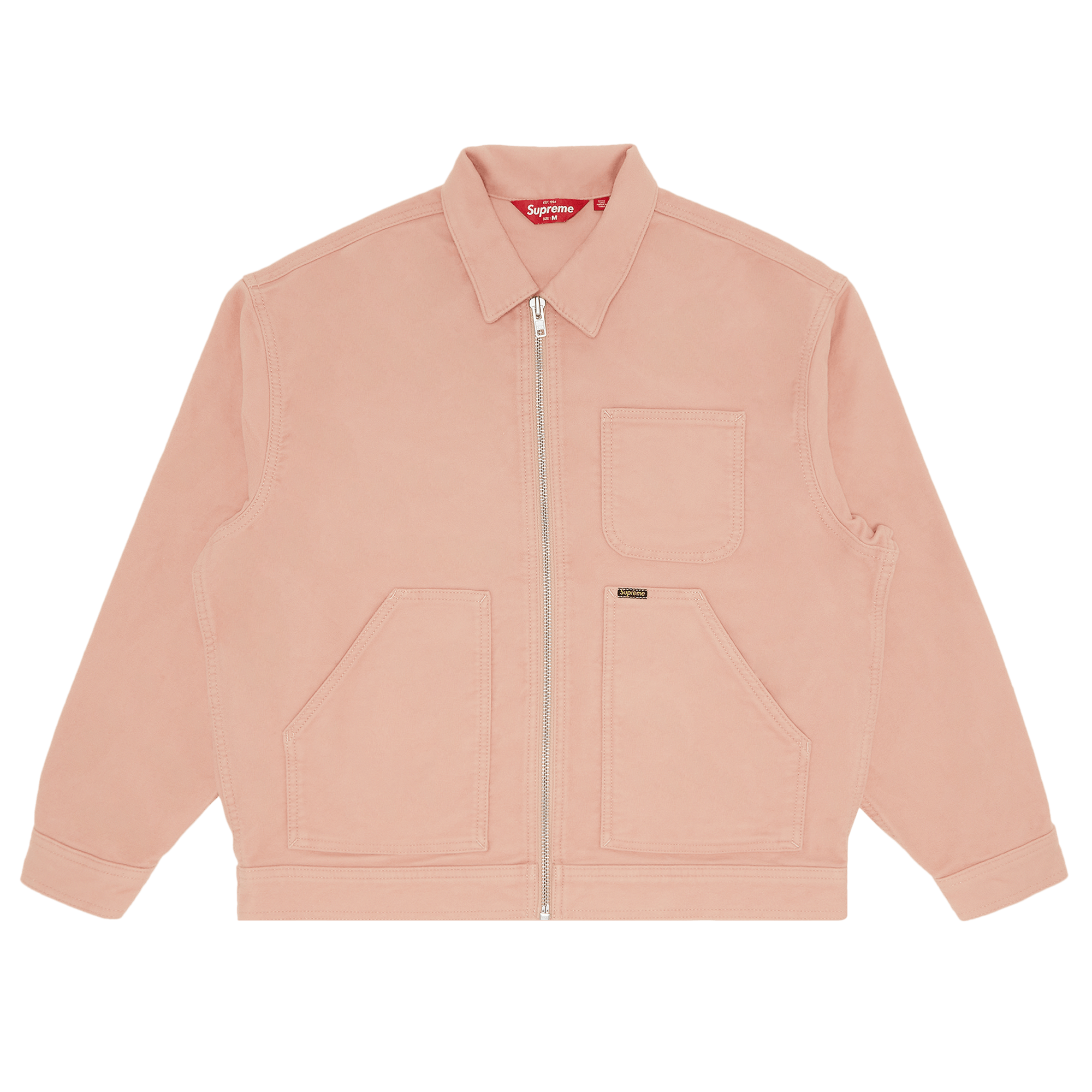 Supreme Moleskin Work Jacket 'Dusty Pink'